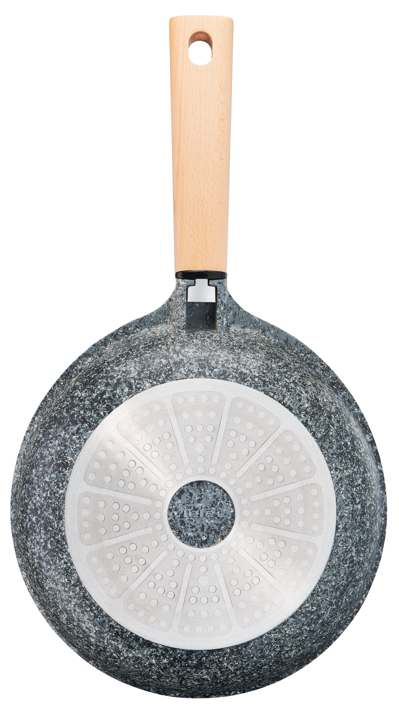 NATURA Granite manche bois Poêle 24 cm