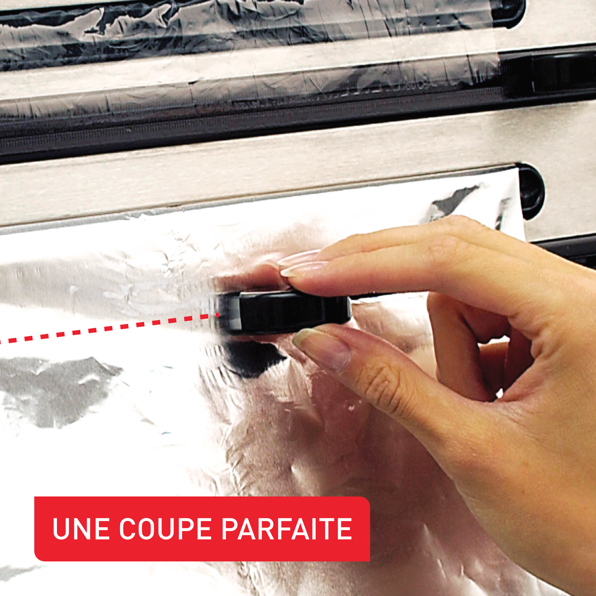 Ingenio Kitchen Gadgets, Triple distributeur, Essuie-tout, Papier aluminium, Film plastique