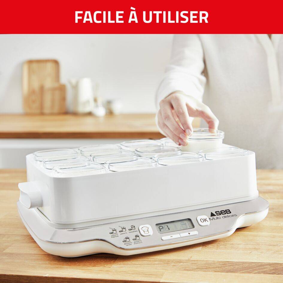 MULTI DELICES EXPRESS 12 POTS ROUGE