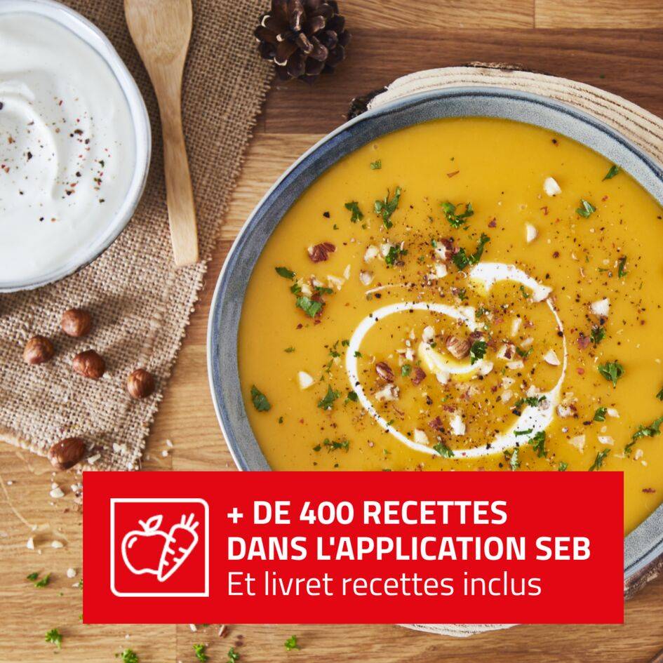 Clipso Minut Eco, Cocotte-minute® + Livre de recettes, Inox, Induction, 6L