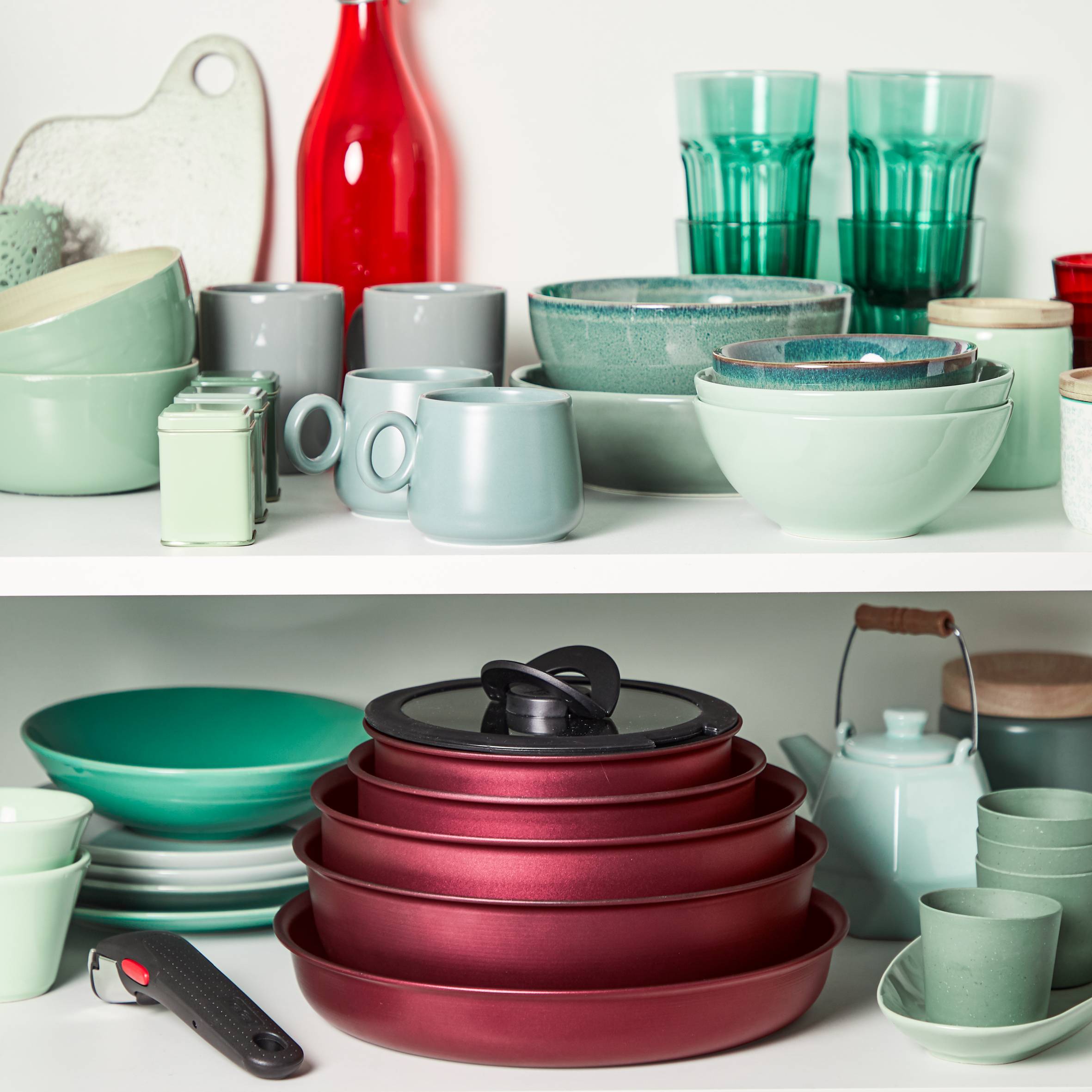 Ingenio Daily Chef Rouge surprise Set 8 pièces