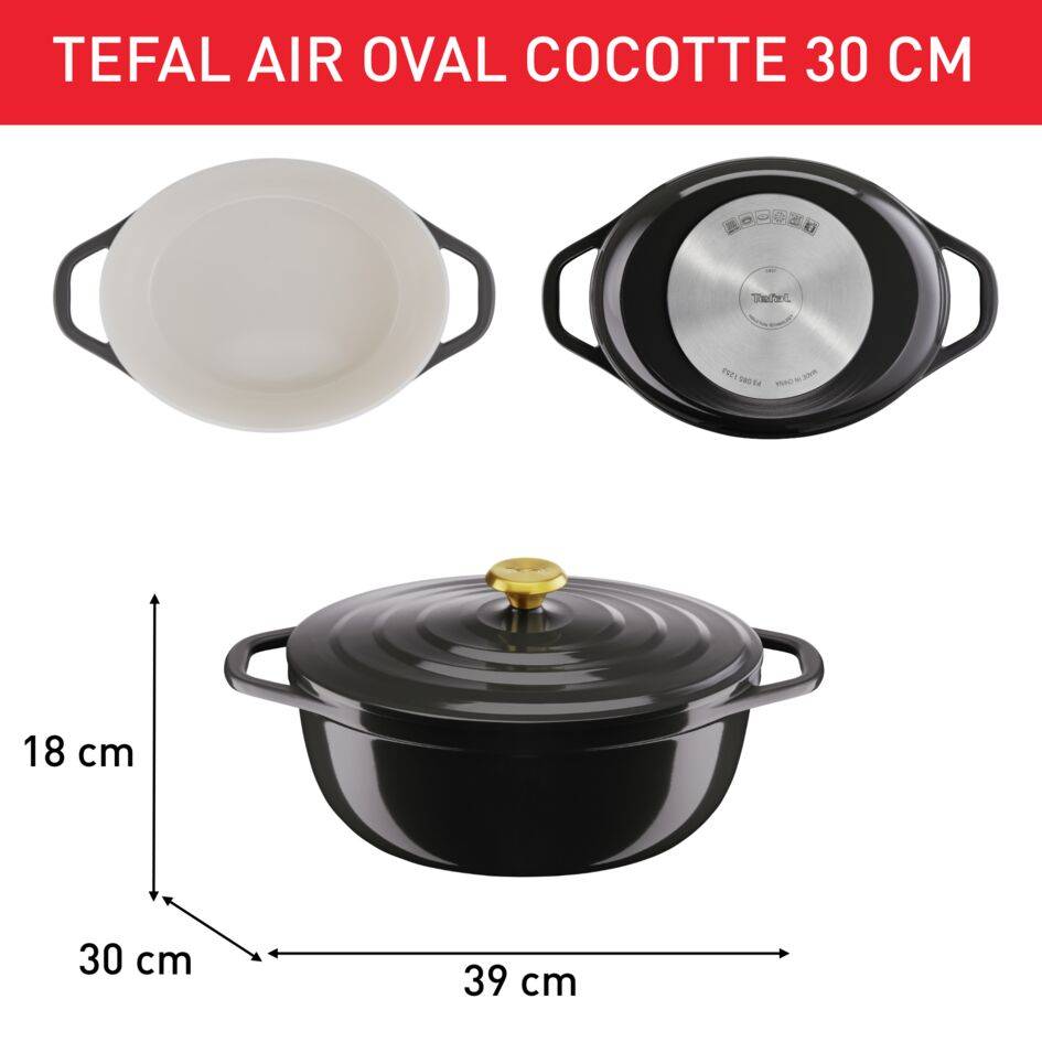 Air cocotte ovale 30 x 23 cm