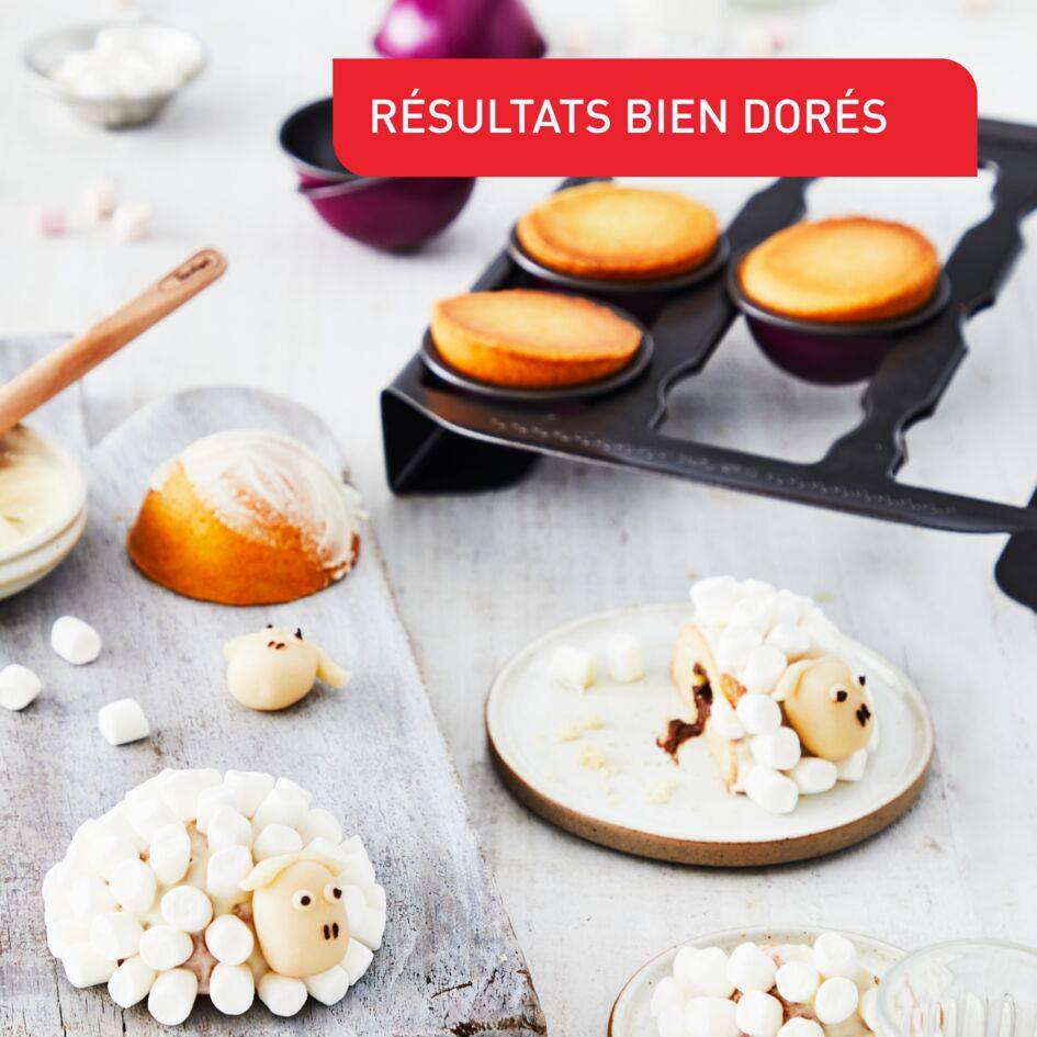 Creabake 3 moules dôme 7,5cm