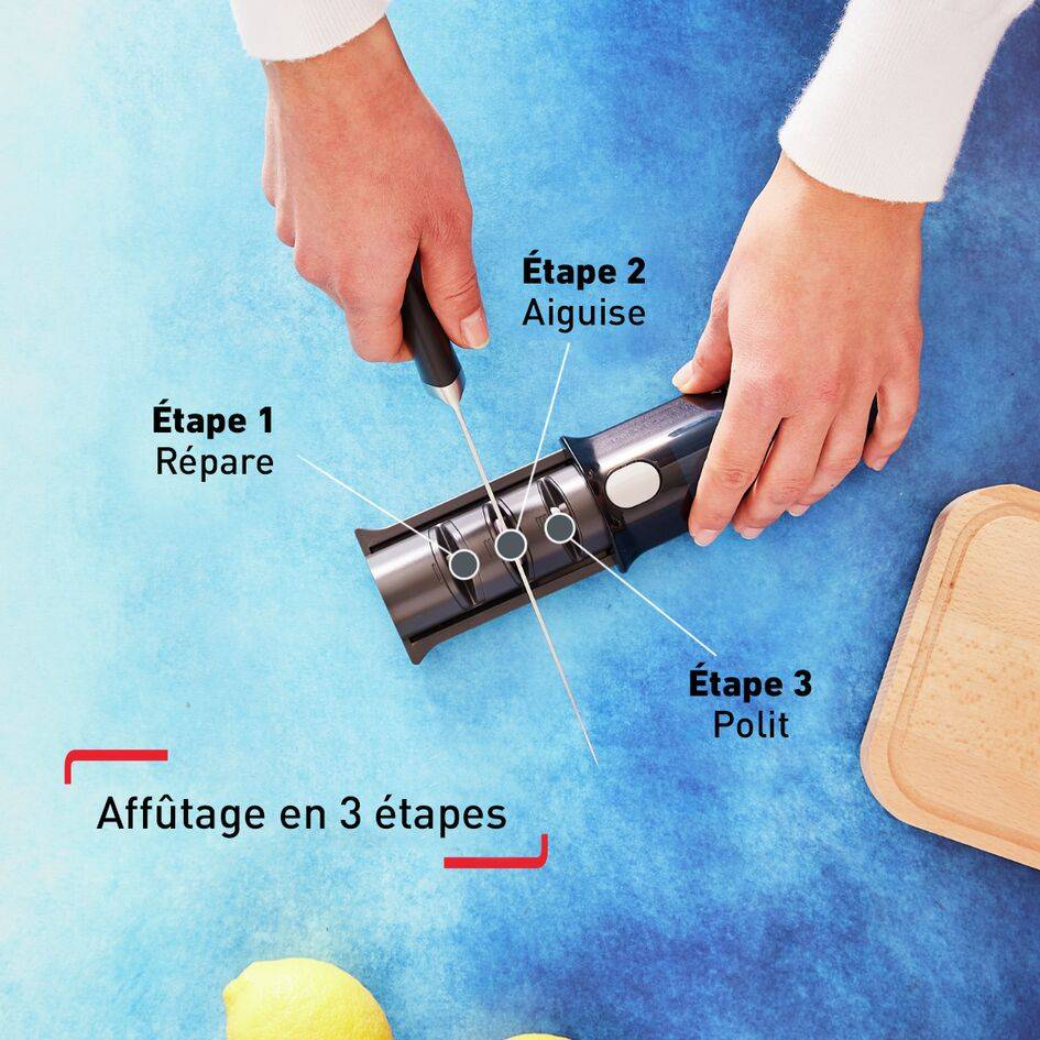 Ice Force Aiguiseur rétractable 12,5x5,9cm