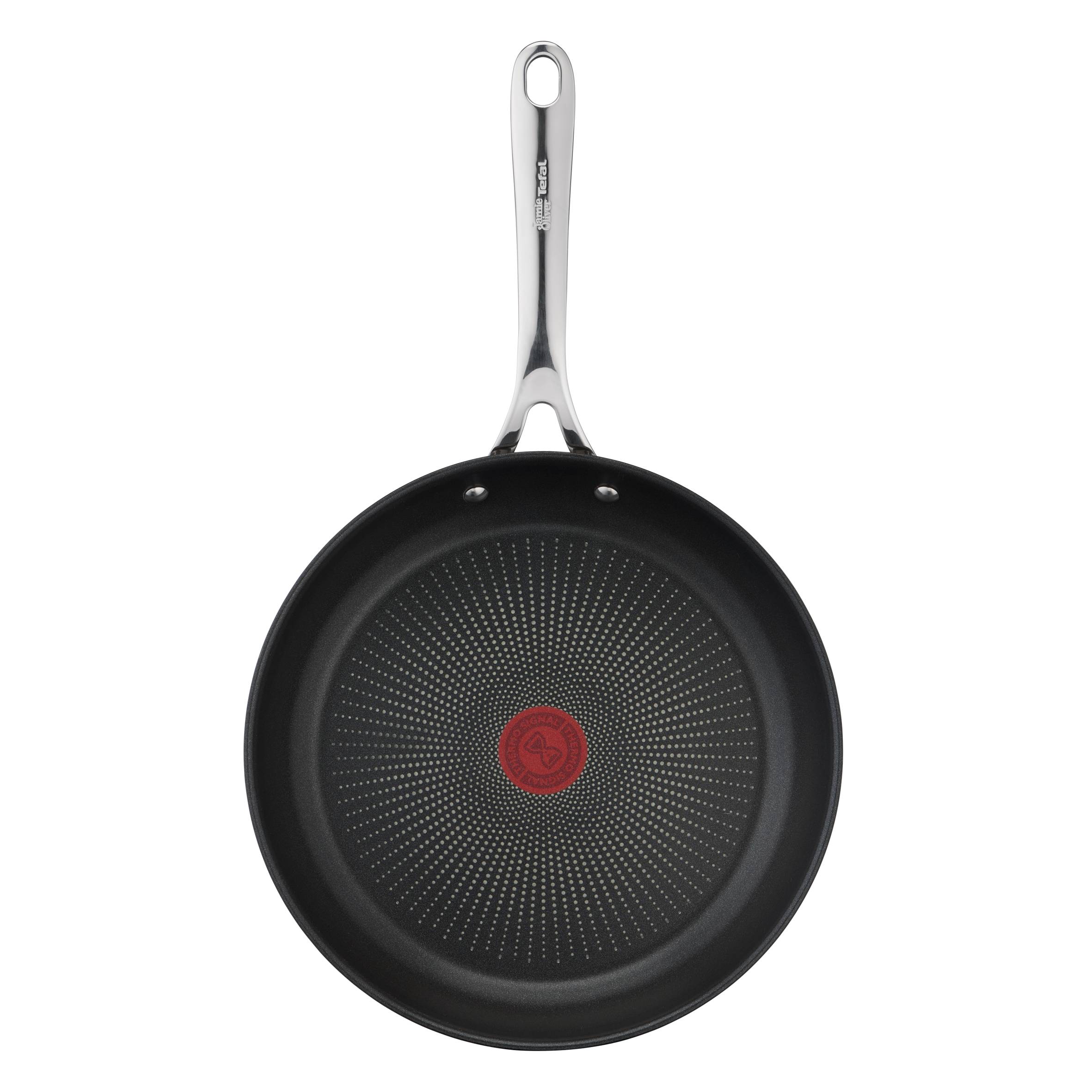 COOK' SMART Jamie Oliver Poêle Inox 24 cm Revêtement anti-adhésif