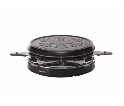 RACLETTE GRIL CREPIER 6 COUPELLES INOX & DESIGN