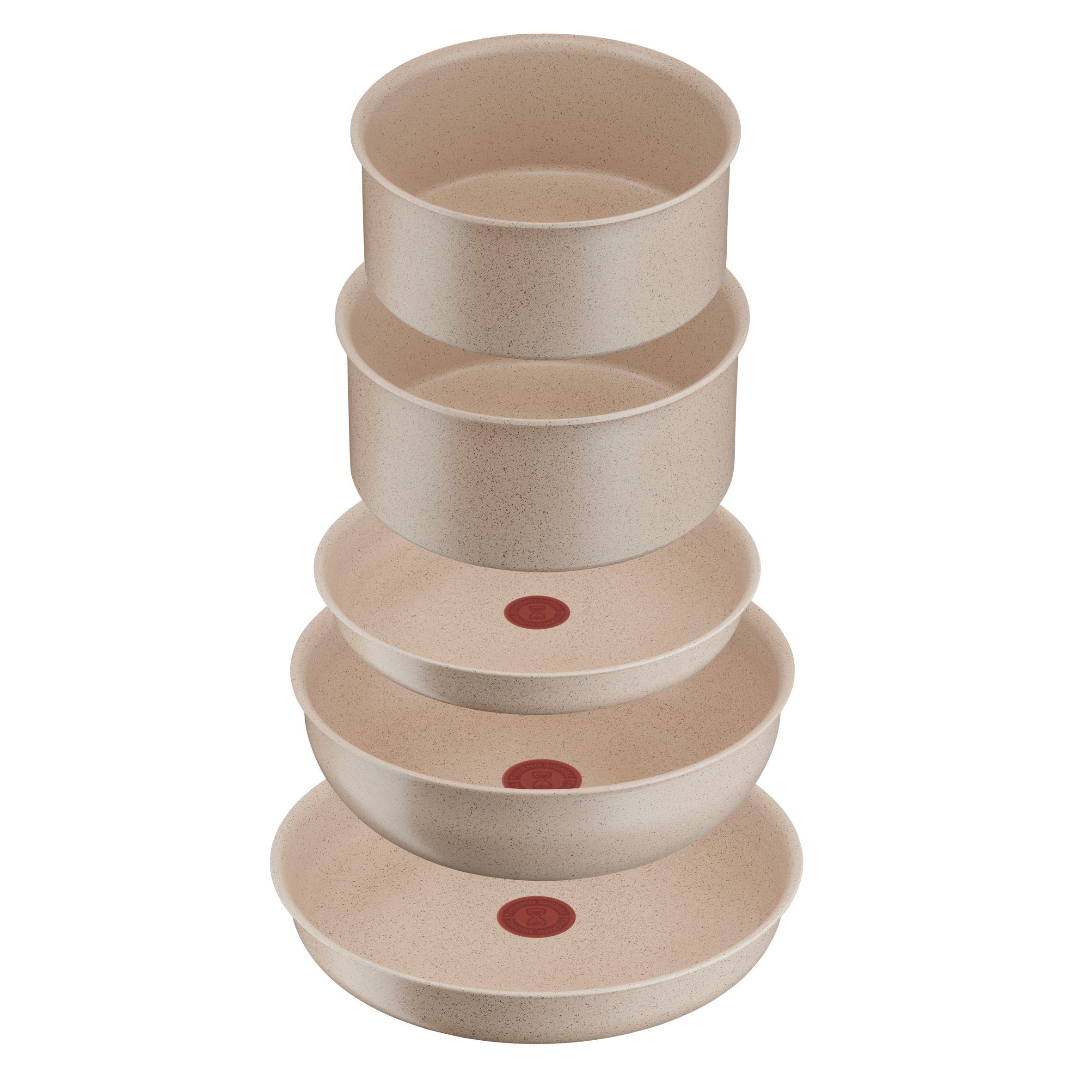 Ingenio Delight On, Antiadhésif, Batterie de cuisine 17 pièces, Induction