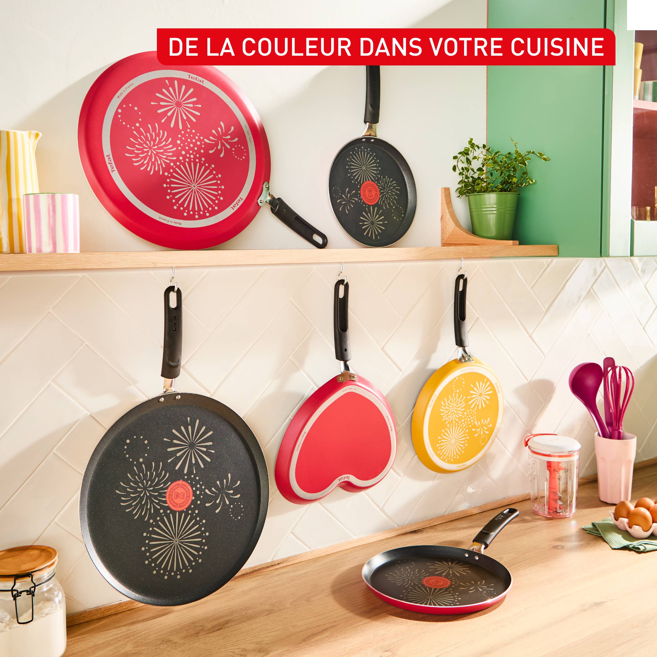 Chandeleur&nbsp;2026, Galettière 34&nbsp;cm, Décoration spéciale, Revêtement antiadhésif