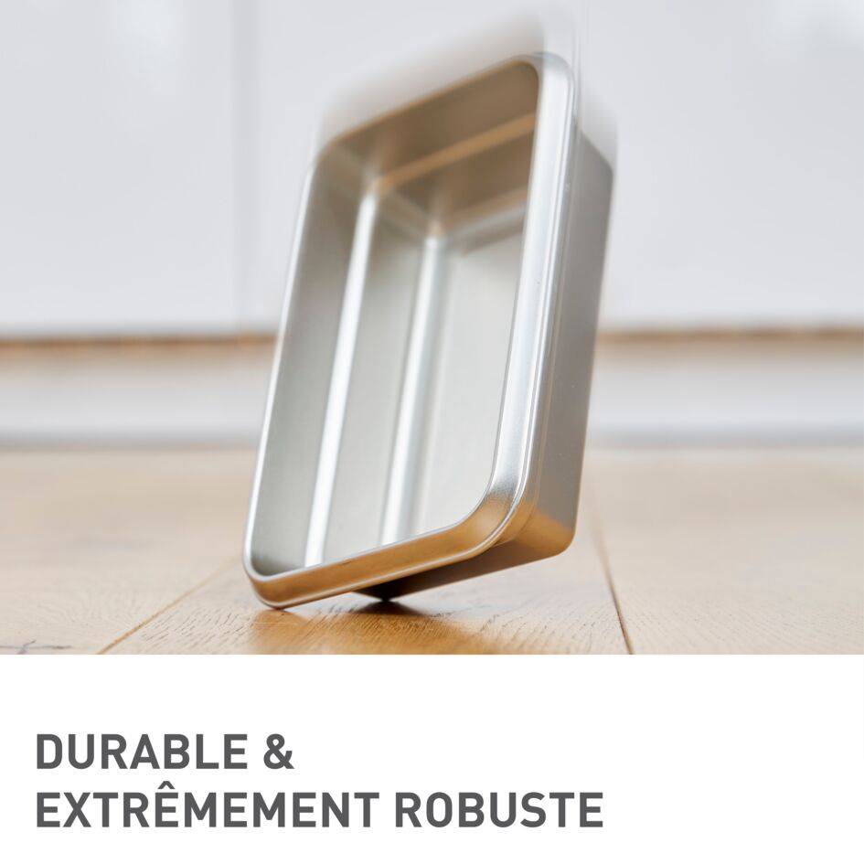 MASTERSEAL Inox Boîte de conservation carrée 0,2 L