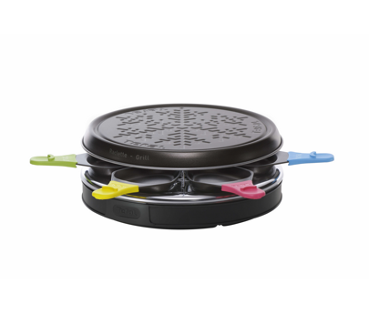 RACLETTE GRIL DECO 6 COUPELLES