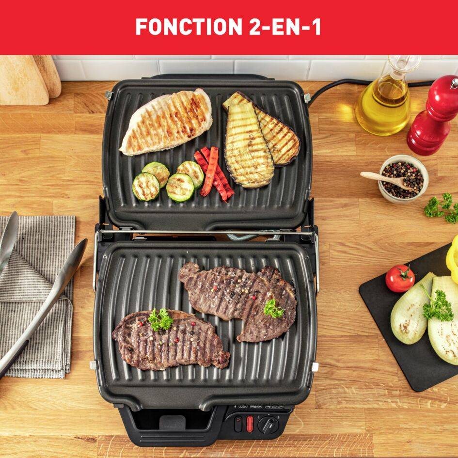 Ultra compact, Grill, 2 positions, 2000 W