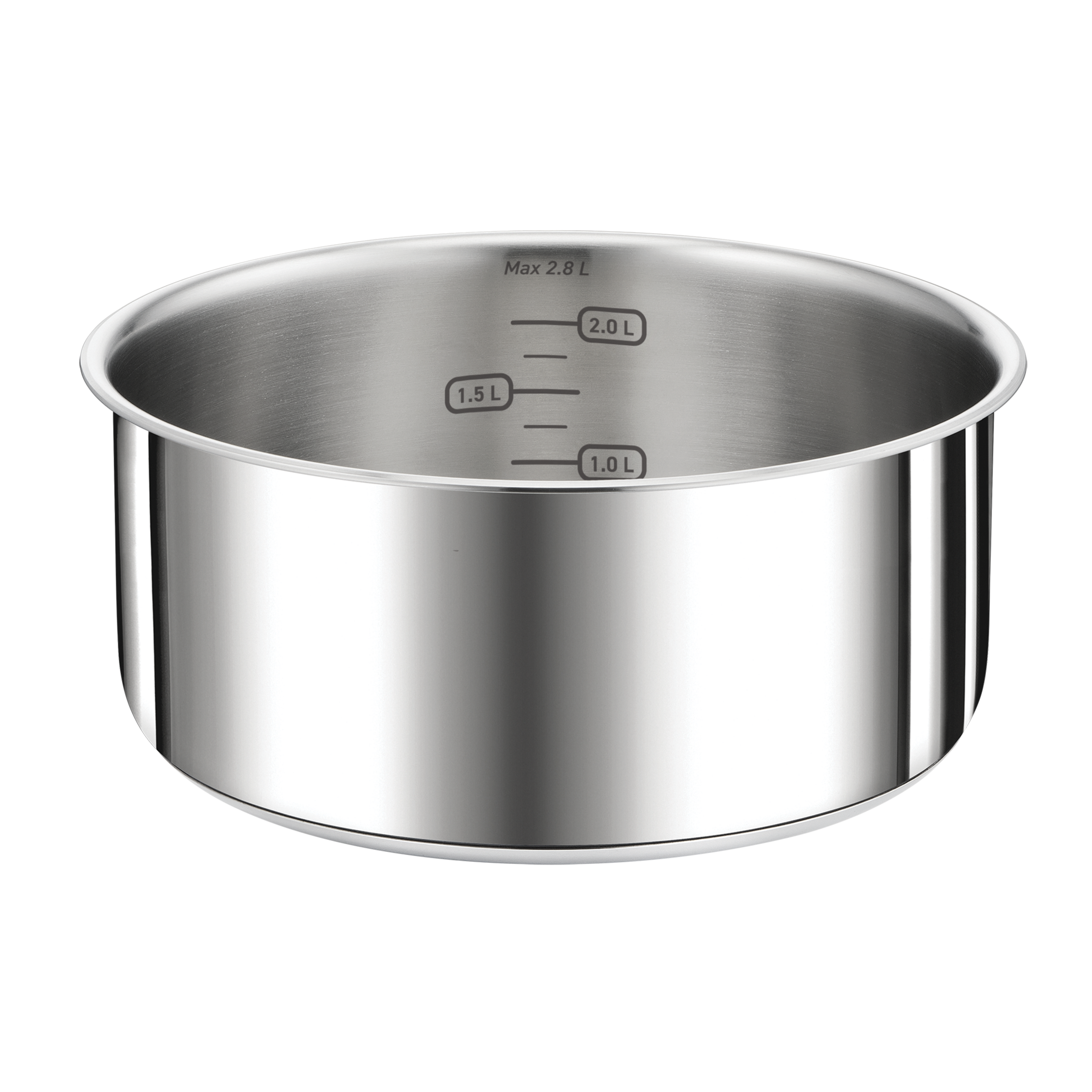 Ingenio Préférence, Inox, Casserole 20 cm, Induction