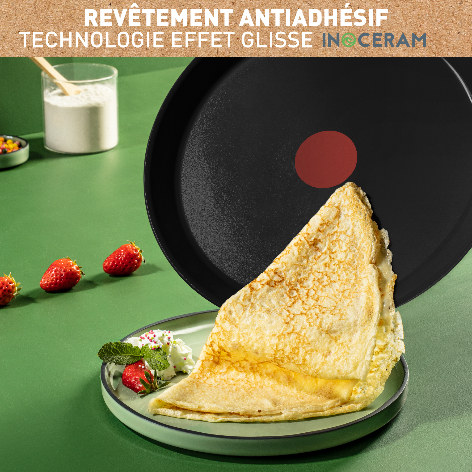 Renew On, Poêle à crêpes 25 cm