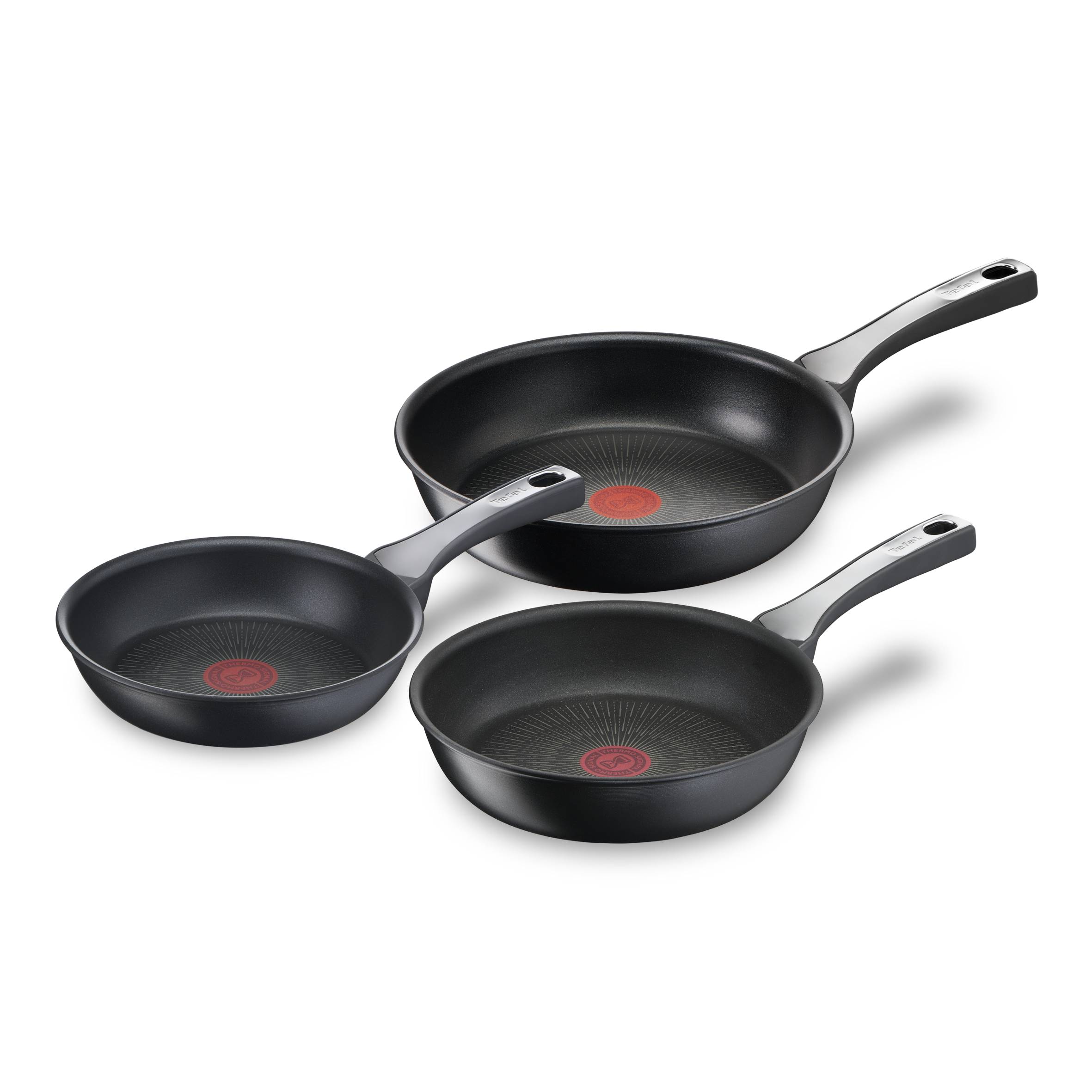 Unlimited on Lot de 3 poêles 20/24/28cm