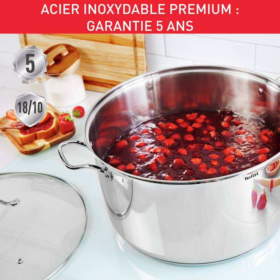 Intuition XL Grande marmite inox 32 cm / 12 L 