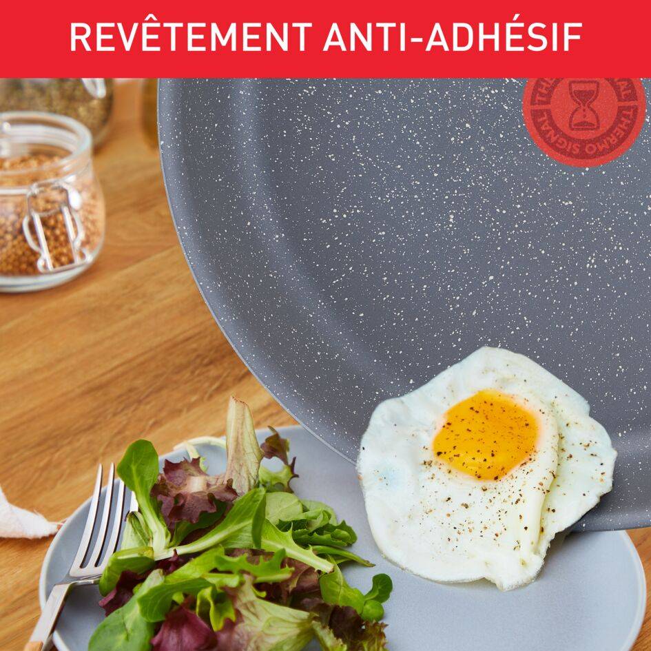 Ingenio Natural Force, Antiadhésif, Poêle 28 cm, Induction