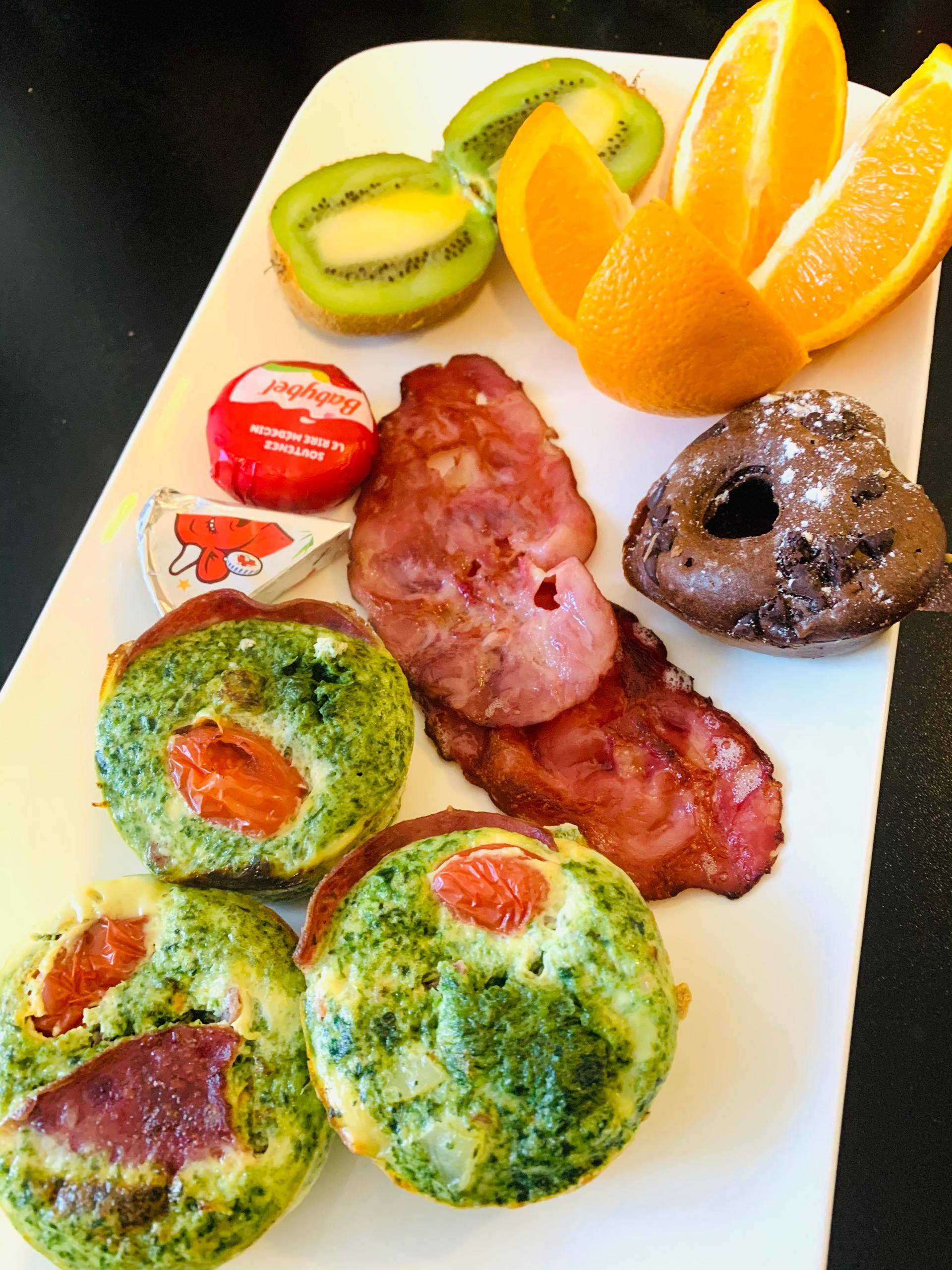 Épinards Muffins Egg - Recette Cake Factory | Tefal