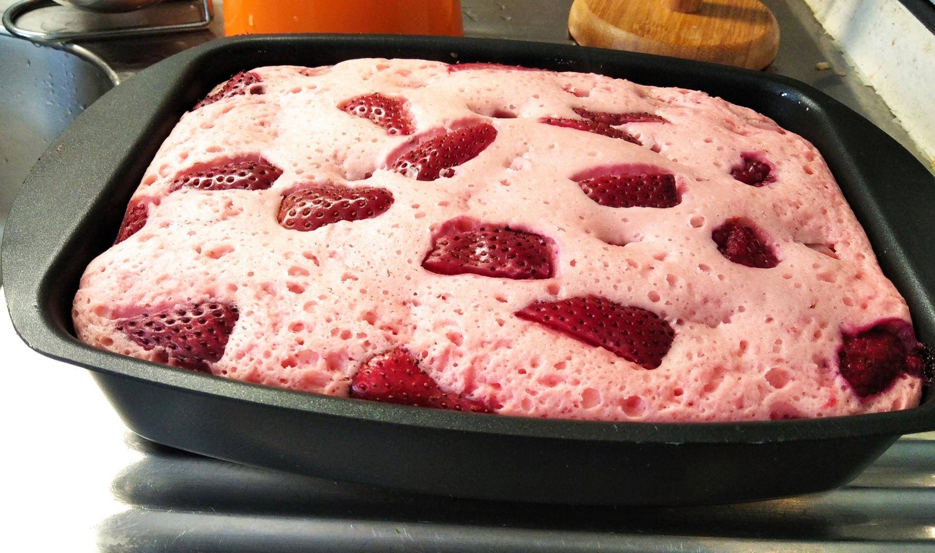 Gâteau au fromage Blanc aux fraises - Recette undefined | Tefal
