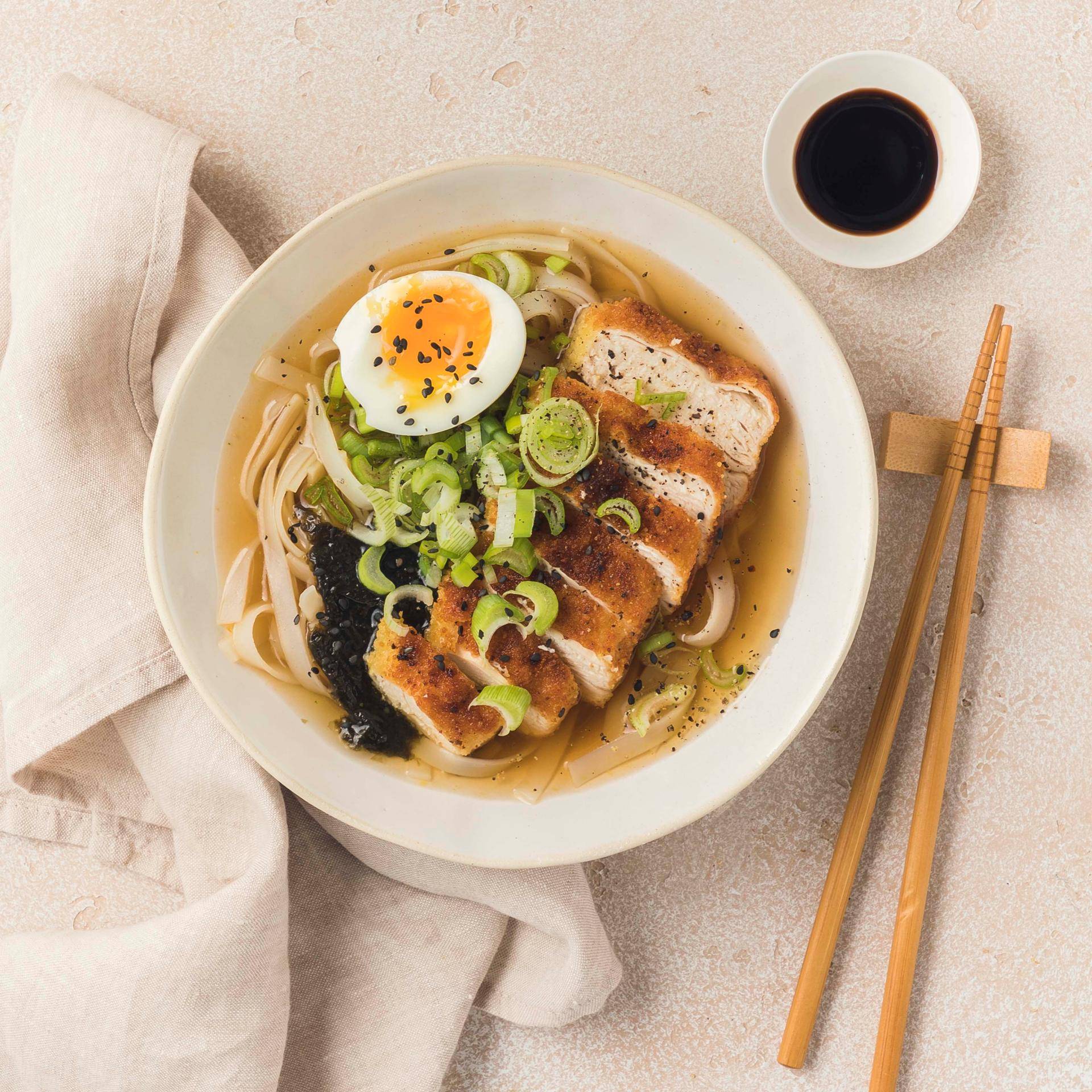 Ramen au poulet pané - Recette Poêles et Casseroles | Tefal