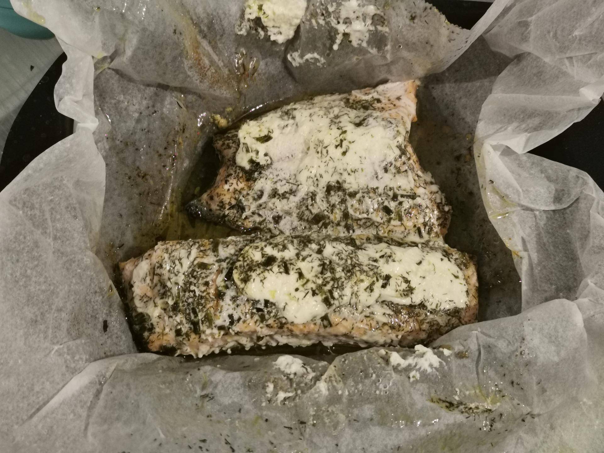 Papillote au saumon - Recette Cake Factory Délices | Tefal