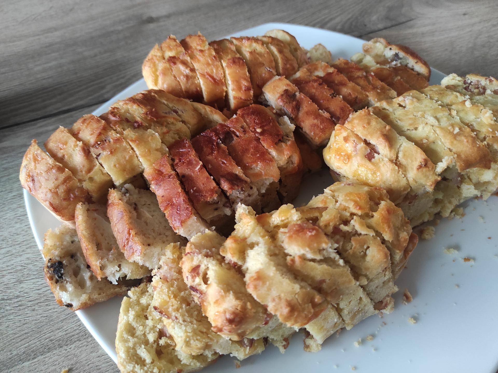 Cake chèvre noix - Recette Cake Factory | Tefal