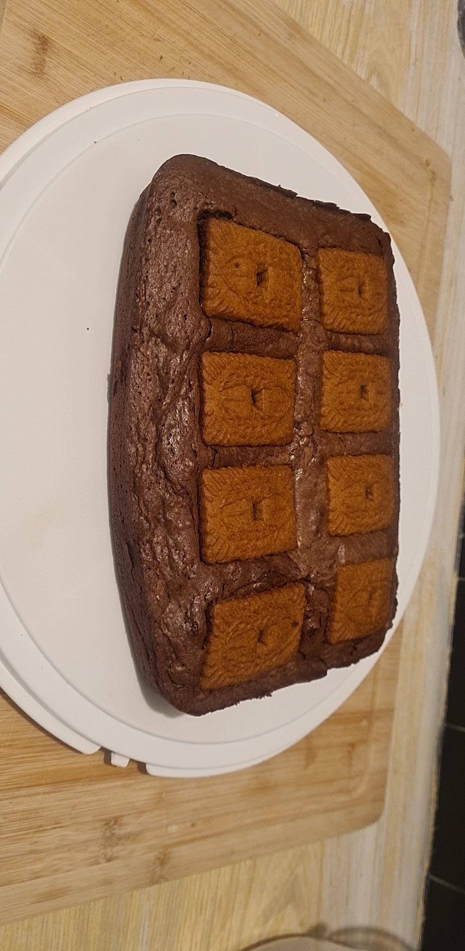 BrownCuloos ( Brownie Speculoos ) - Recette Cake Factory | Tefal