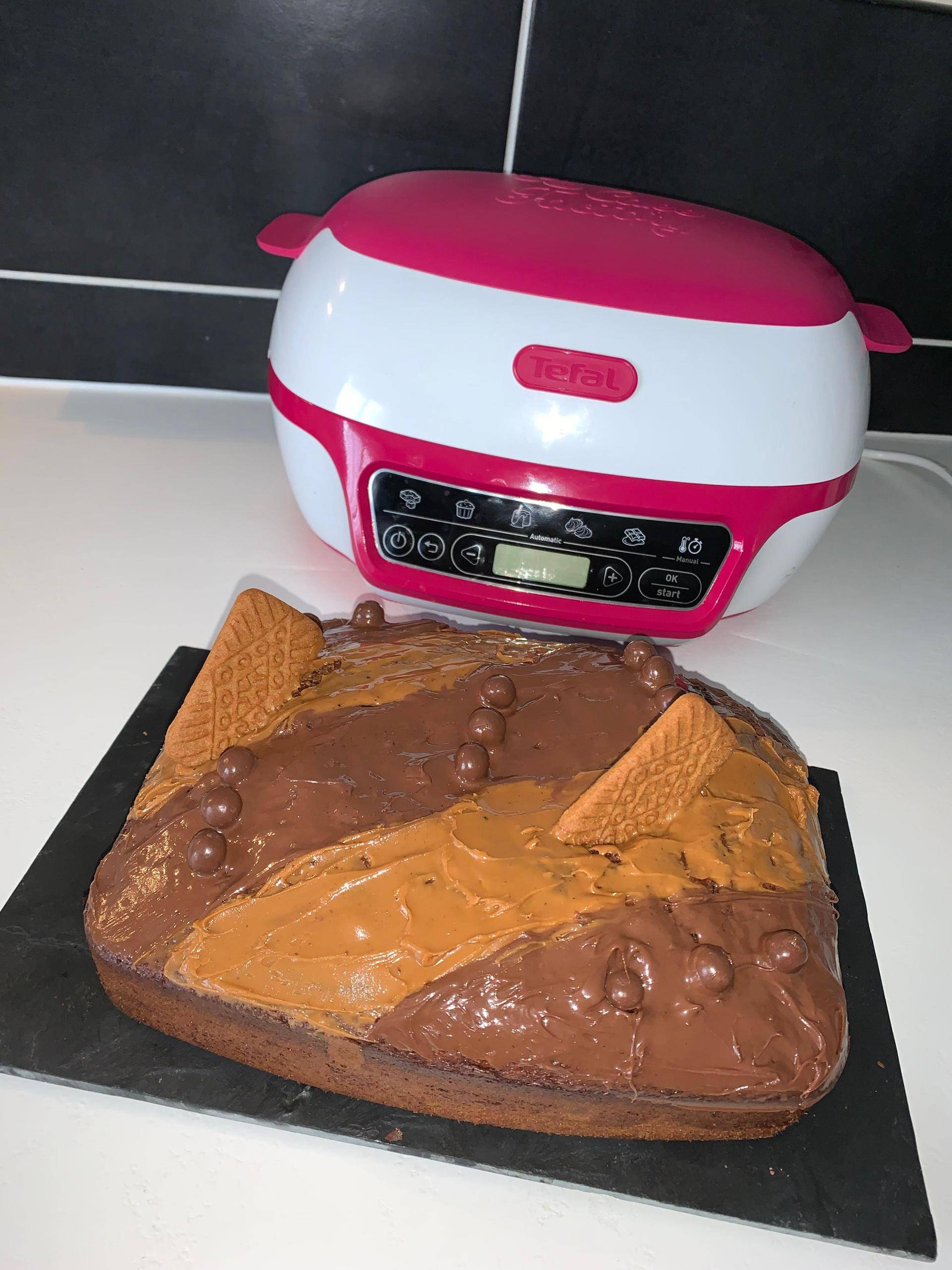 Marbré Nutella spéculos - Recette Cake Factory | Tefal