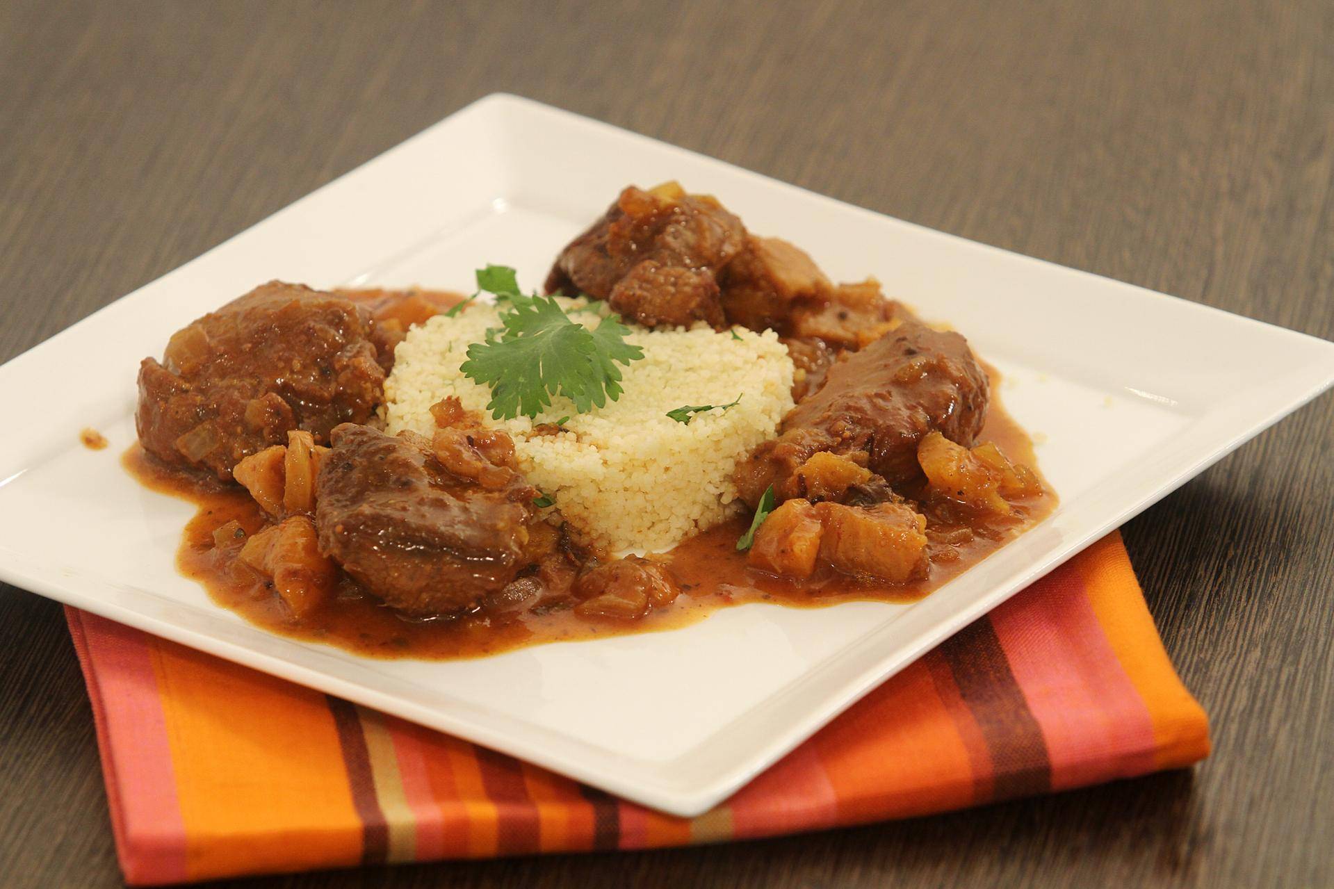 Tajine d'agneau aux abricots - Recette Balance de cuisine | Tefal