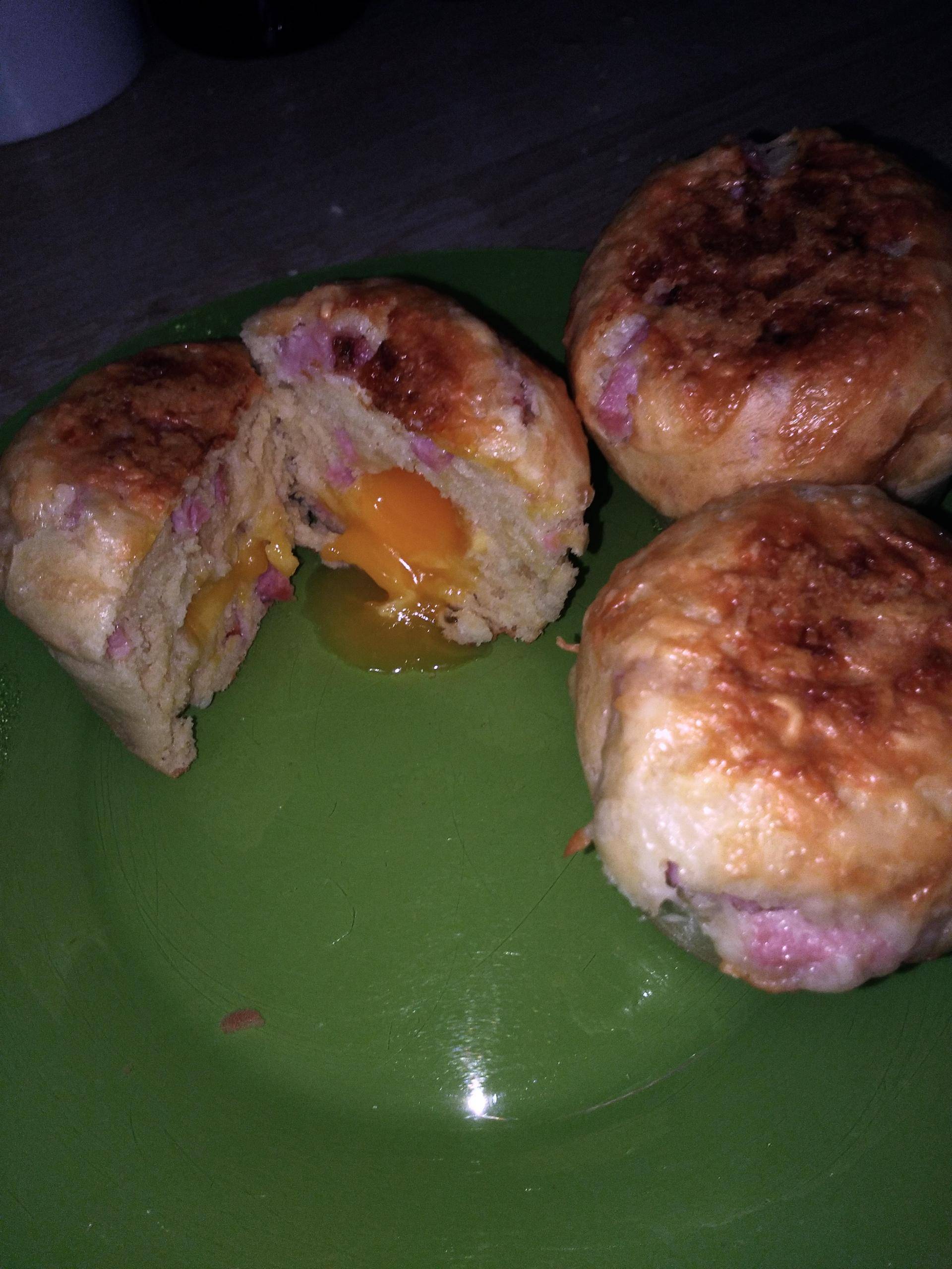 coeur coulant oeuf et bacon - Recette Cake Factory | Tefal