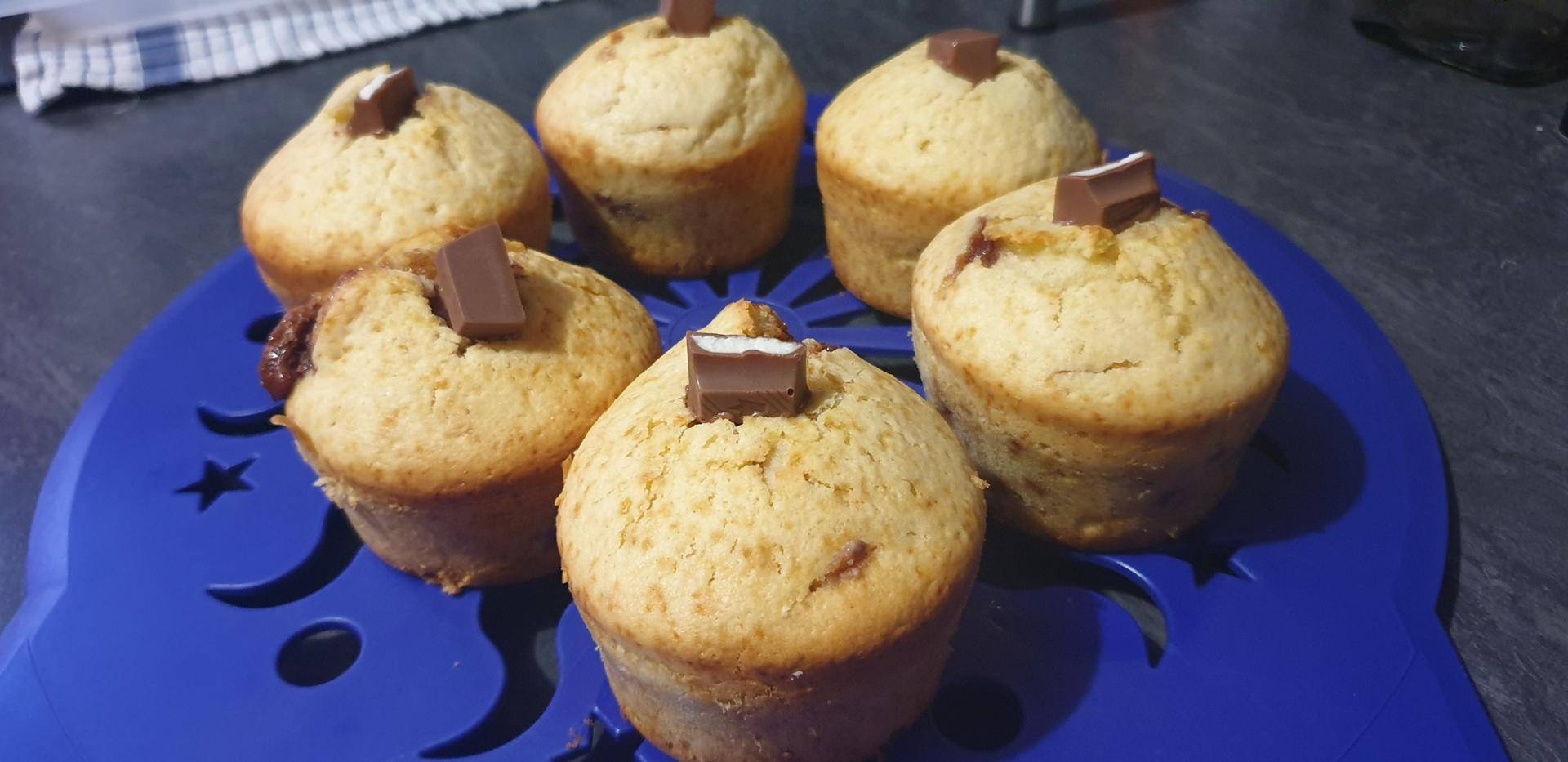 Muffins au Kinder Maxi - Recette Cake Factory | Tefal