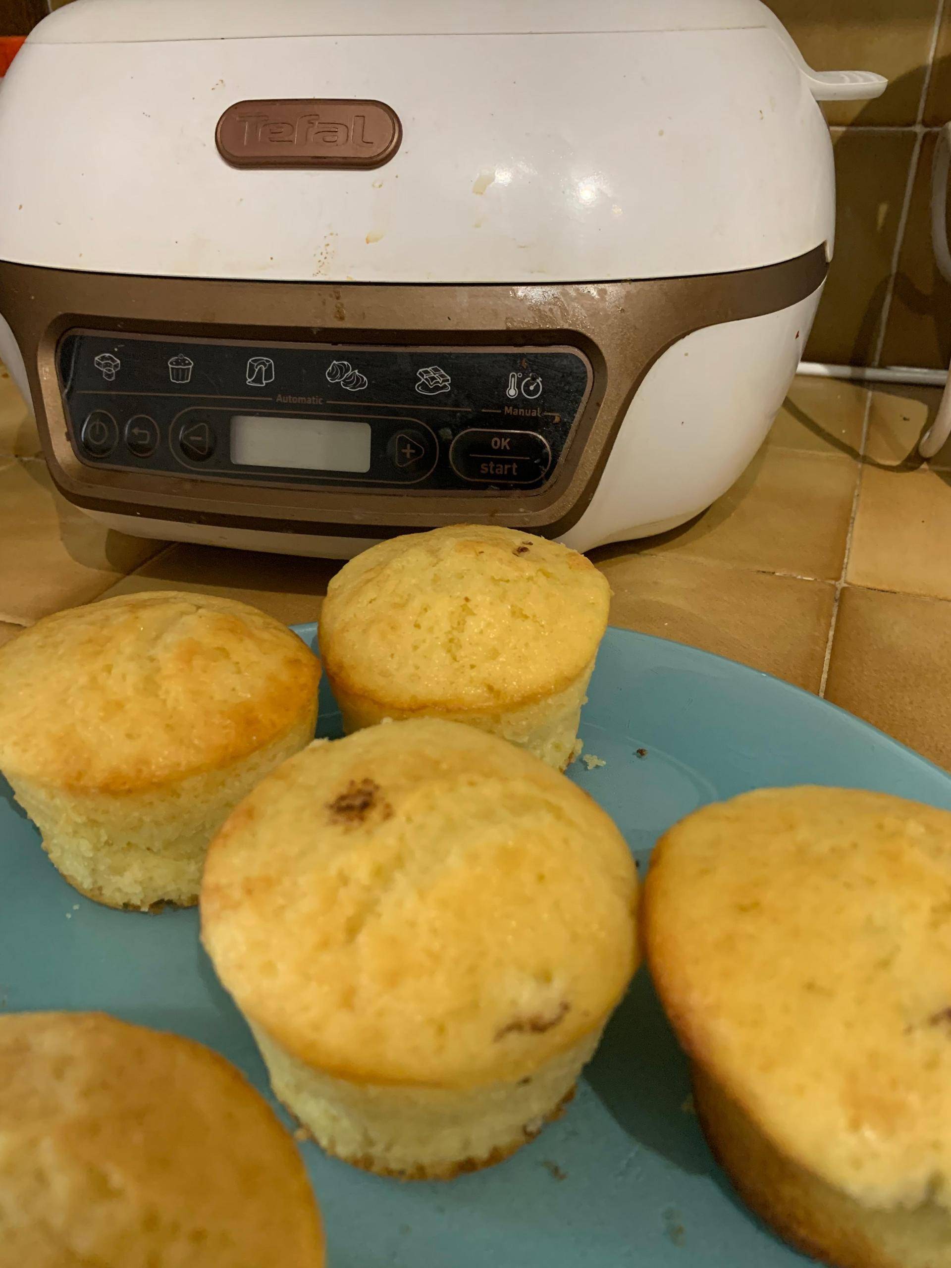 Muffin coeur choco tablette - Recette Cake Factory | Tefal