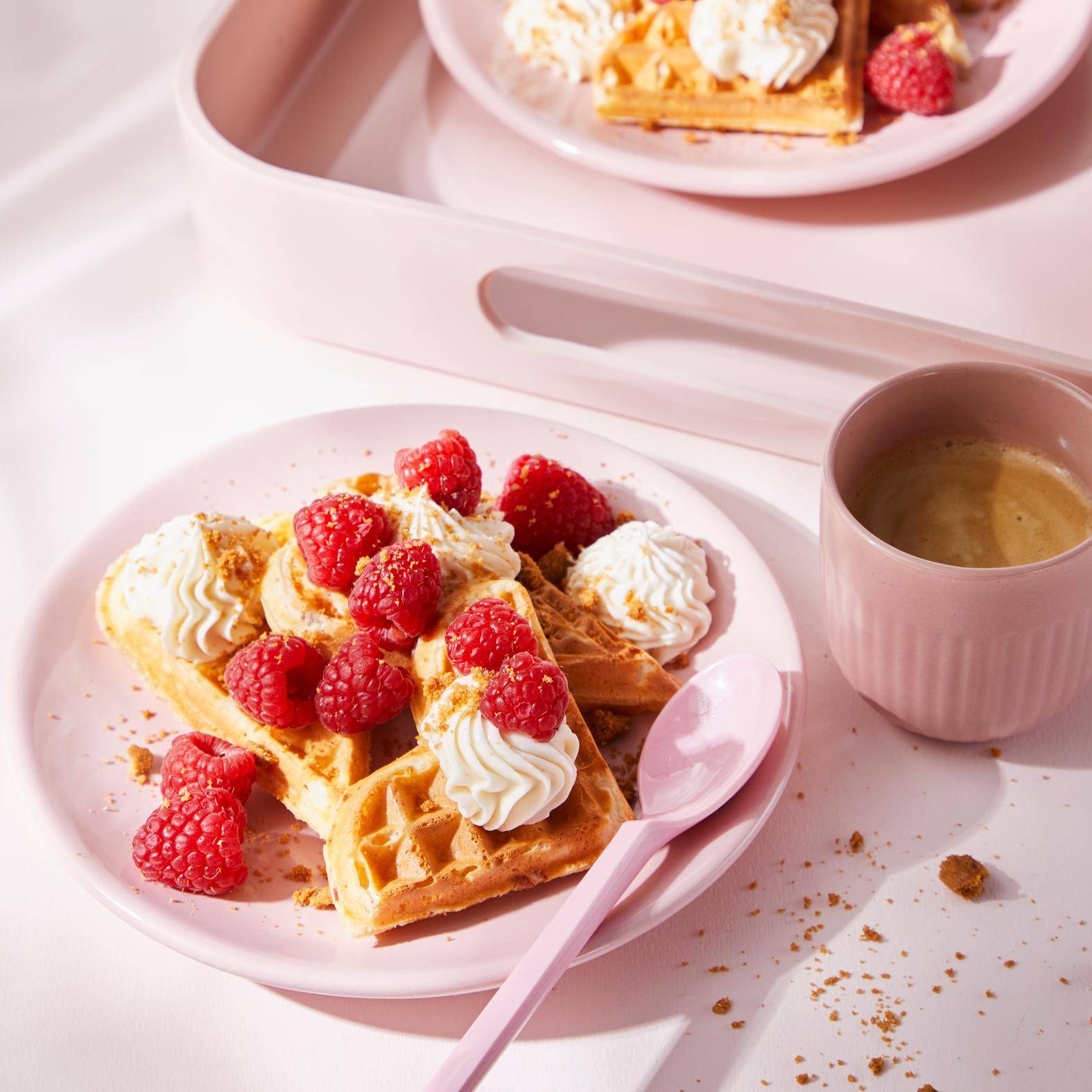 Cheesecake hartwafels - Recette Snack Collection MECHANICAL | Tefal