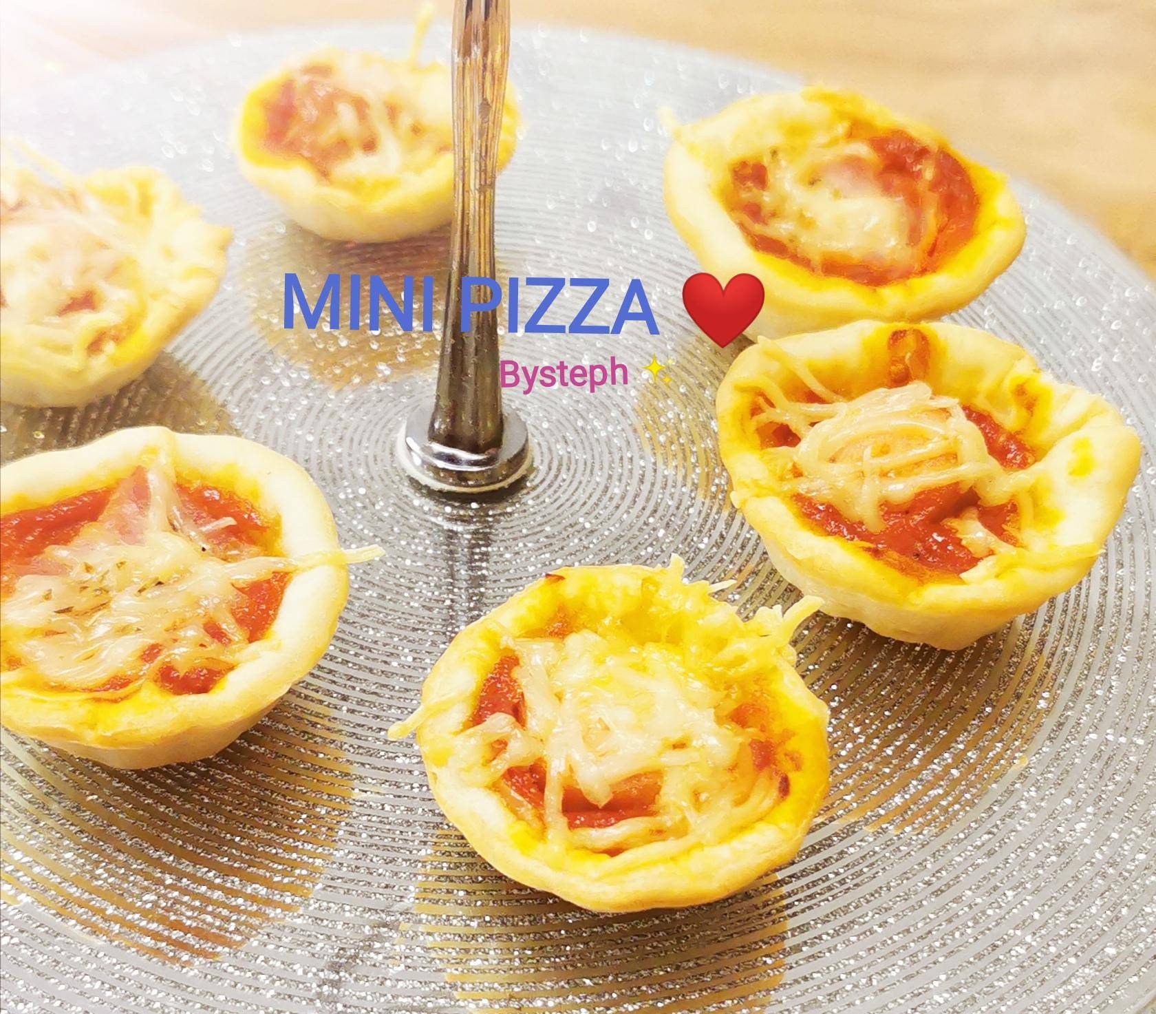 MINI PIZZA saumon, saucisses, jambon - Recette Cake Factory | Tefal