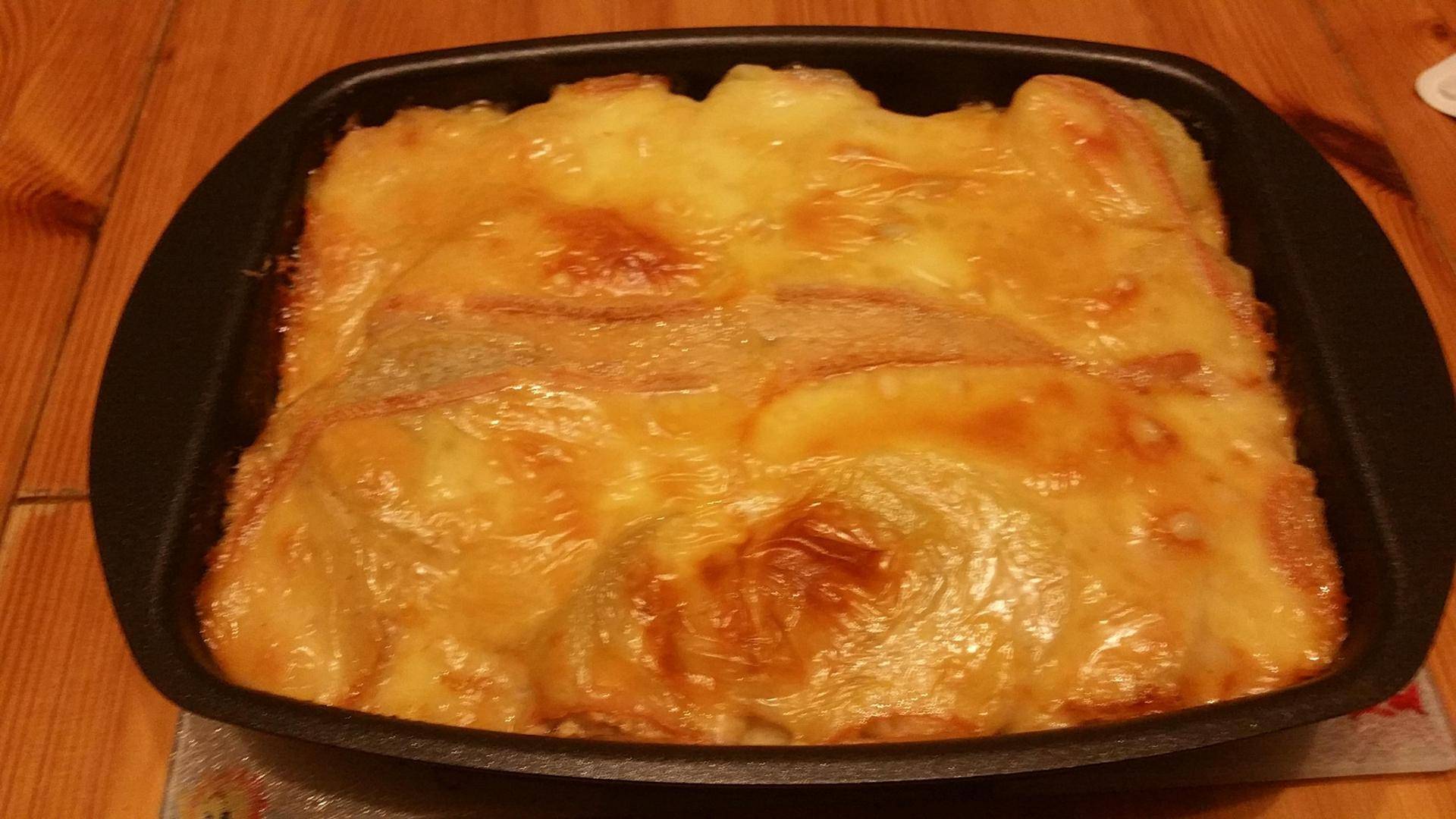 Gratin pommes de terre et poireaux - Recette Cake Factory | Tefal