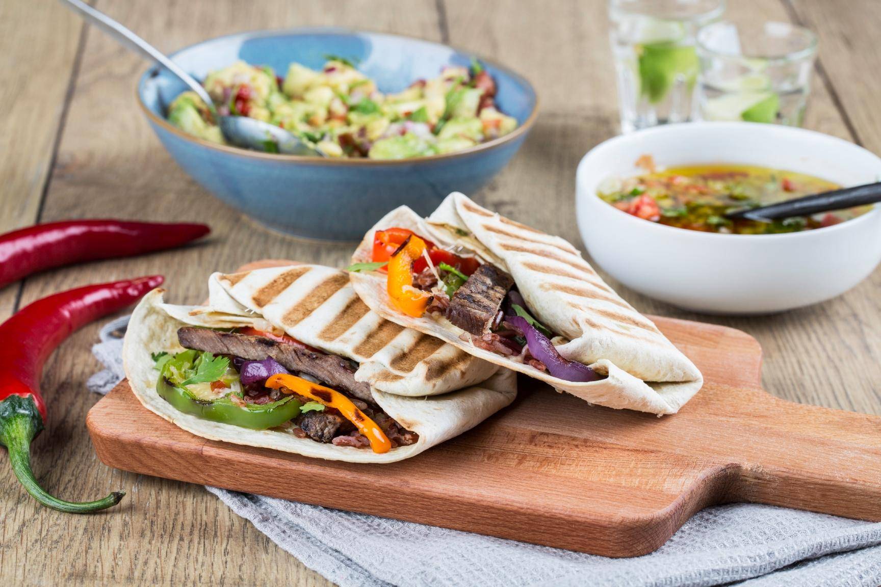 Burritos - Recette OptiGrill XL | Tefal