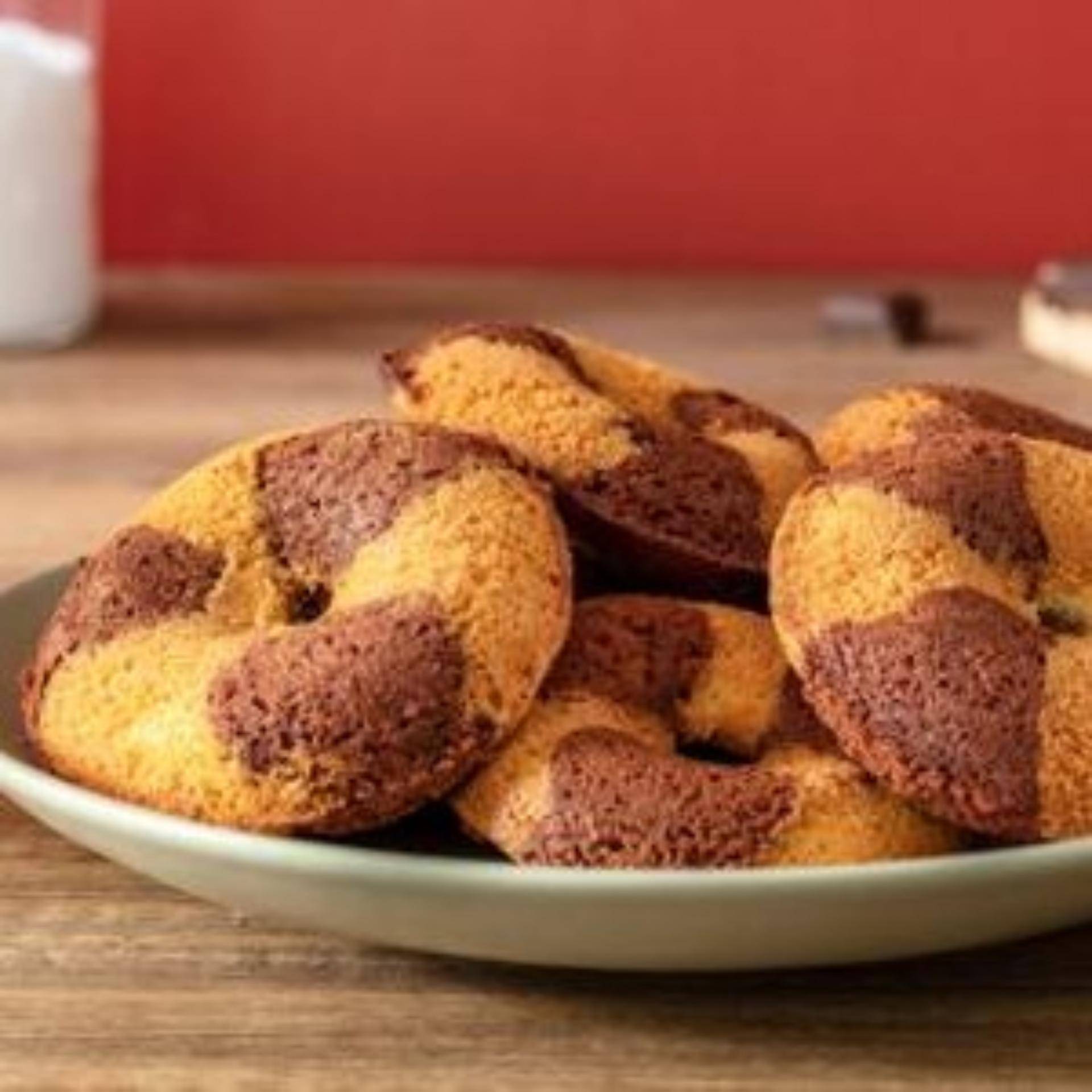Donuts marbrés - Recette Moules à gâteaux | Tefal