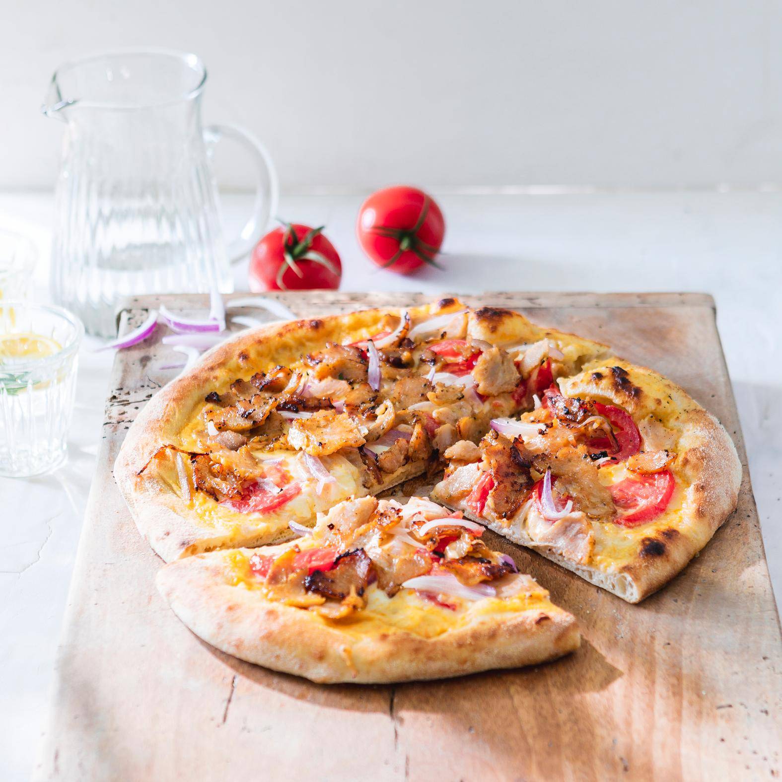 Pizza kebab halal - Recette Pizza Pronto | Tefal
