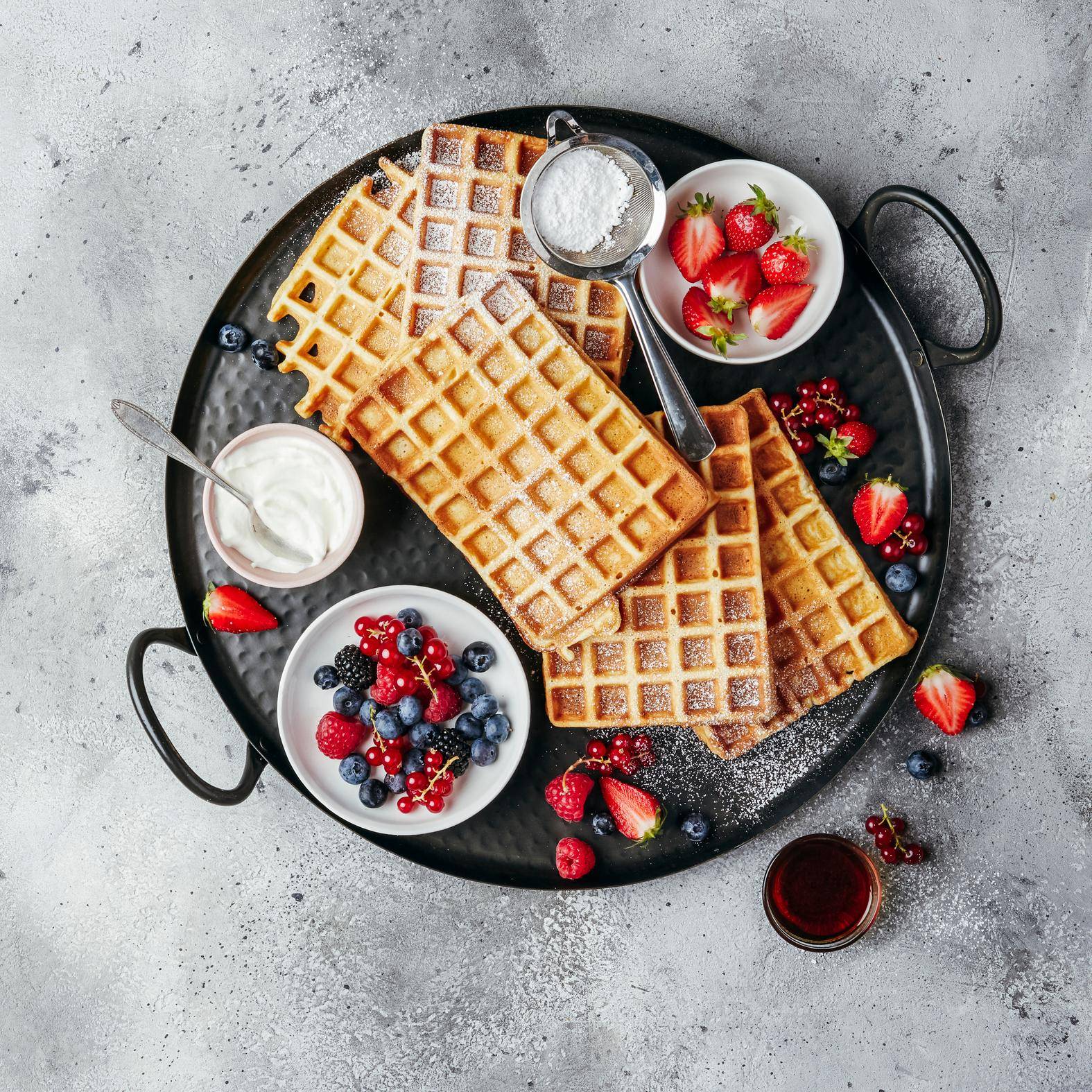 Wafels met fruit - Recette OptiGrill 2in1 | Tefal
