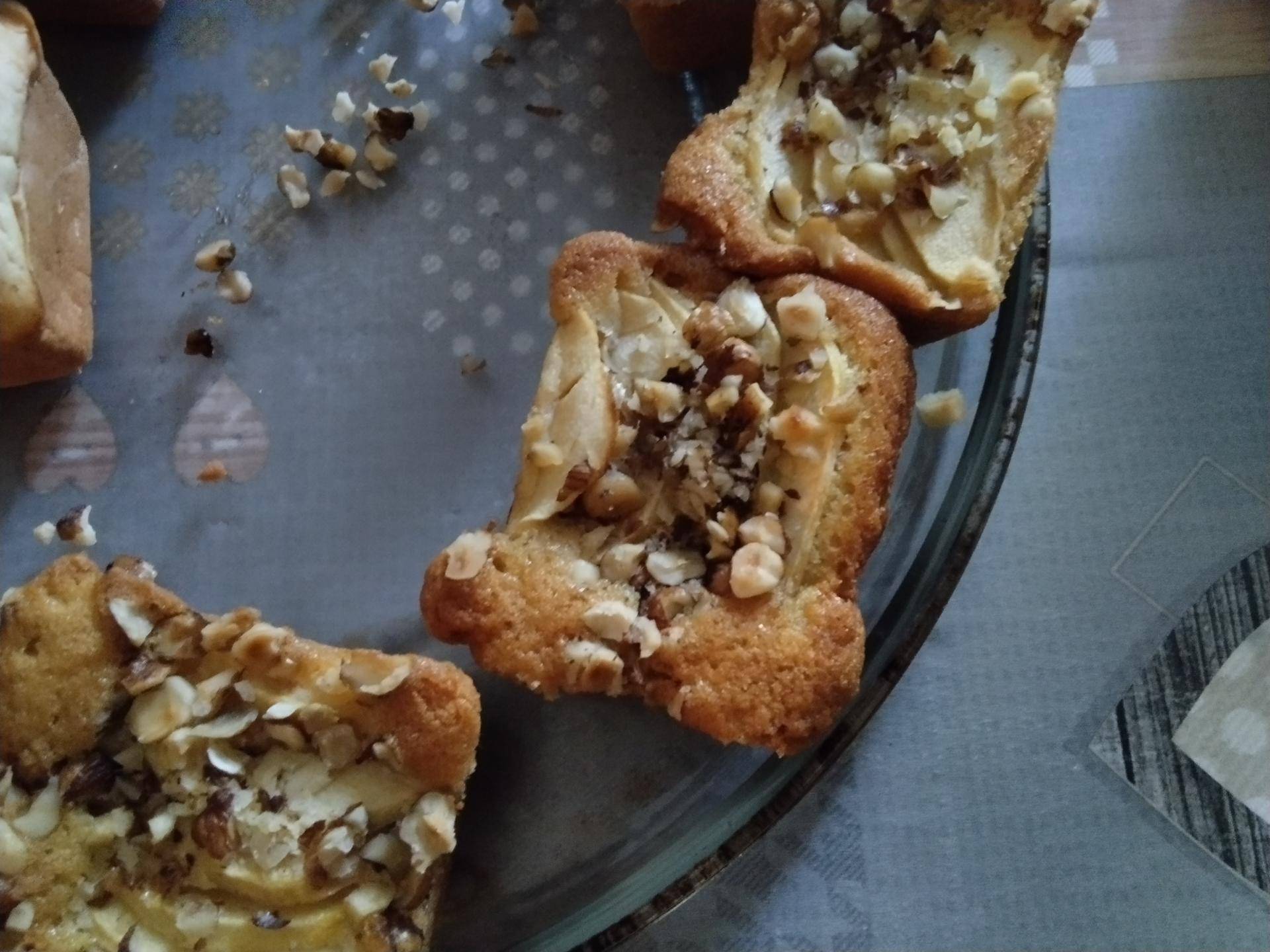 Mini-cakes à la pomme et aux noisettes - Recette Cake Factory Délices | Tefal