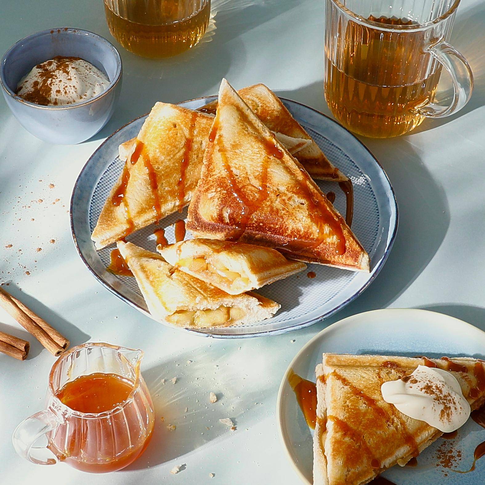 Tatin-style toasted sandwich - Recette Snack Collection MECHANICAL | Tefal