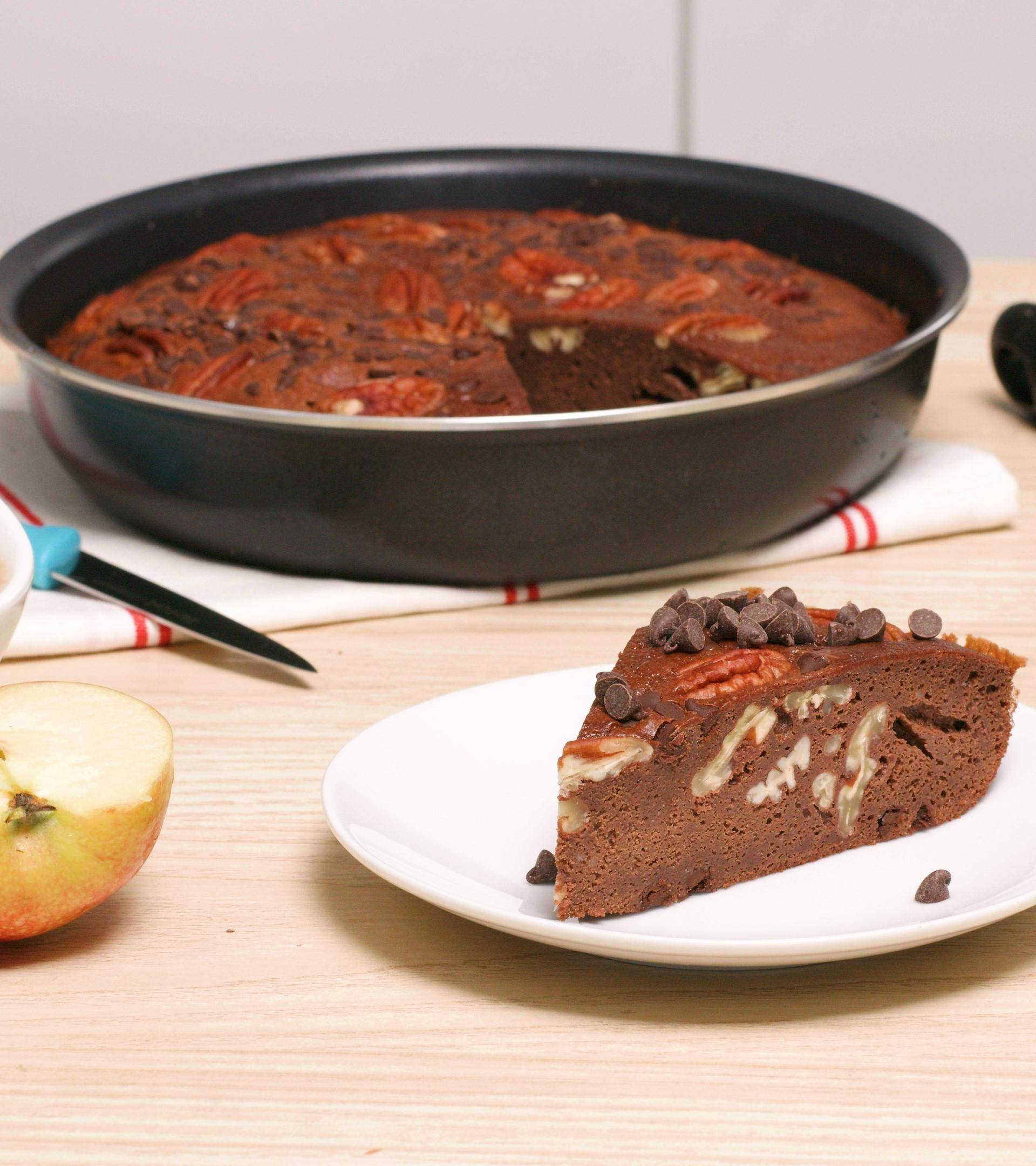Brownie à la compote de pommes - Recette Poêles et Casseroles | Tefal