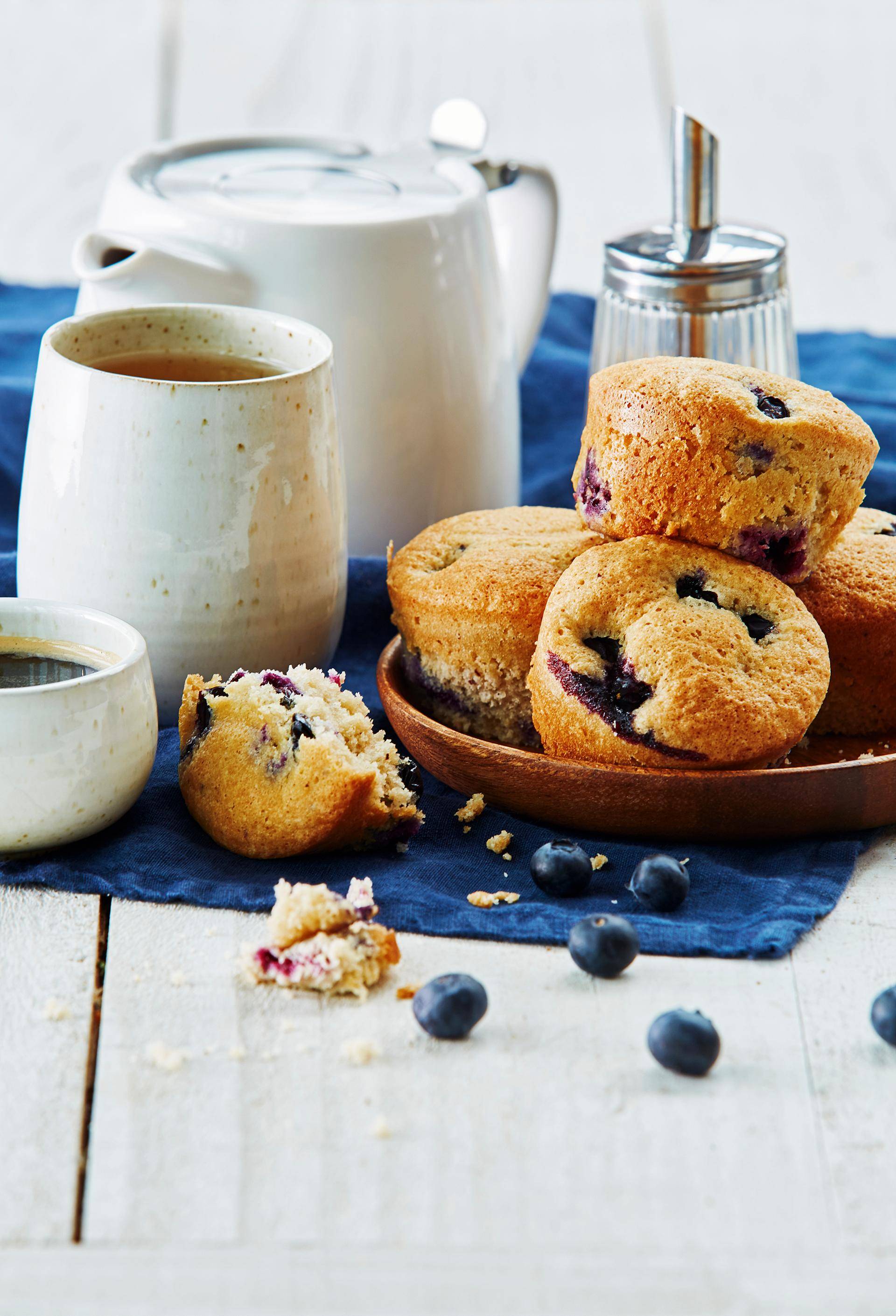 Muffins aux myrtilles - Recette Cake Factory | Tefal