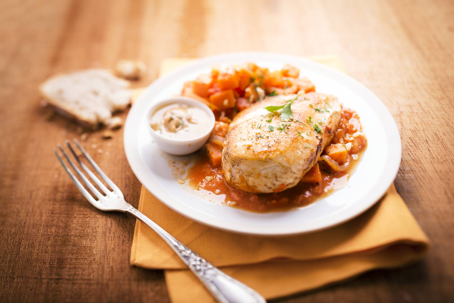 Filets de volaille à la sauce tomate - Recette undefined | Tefal