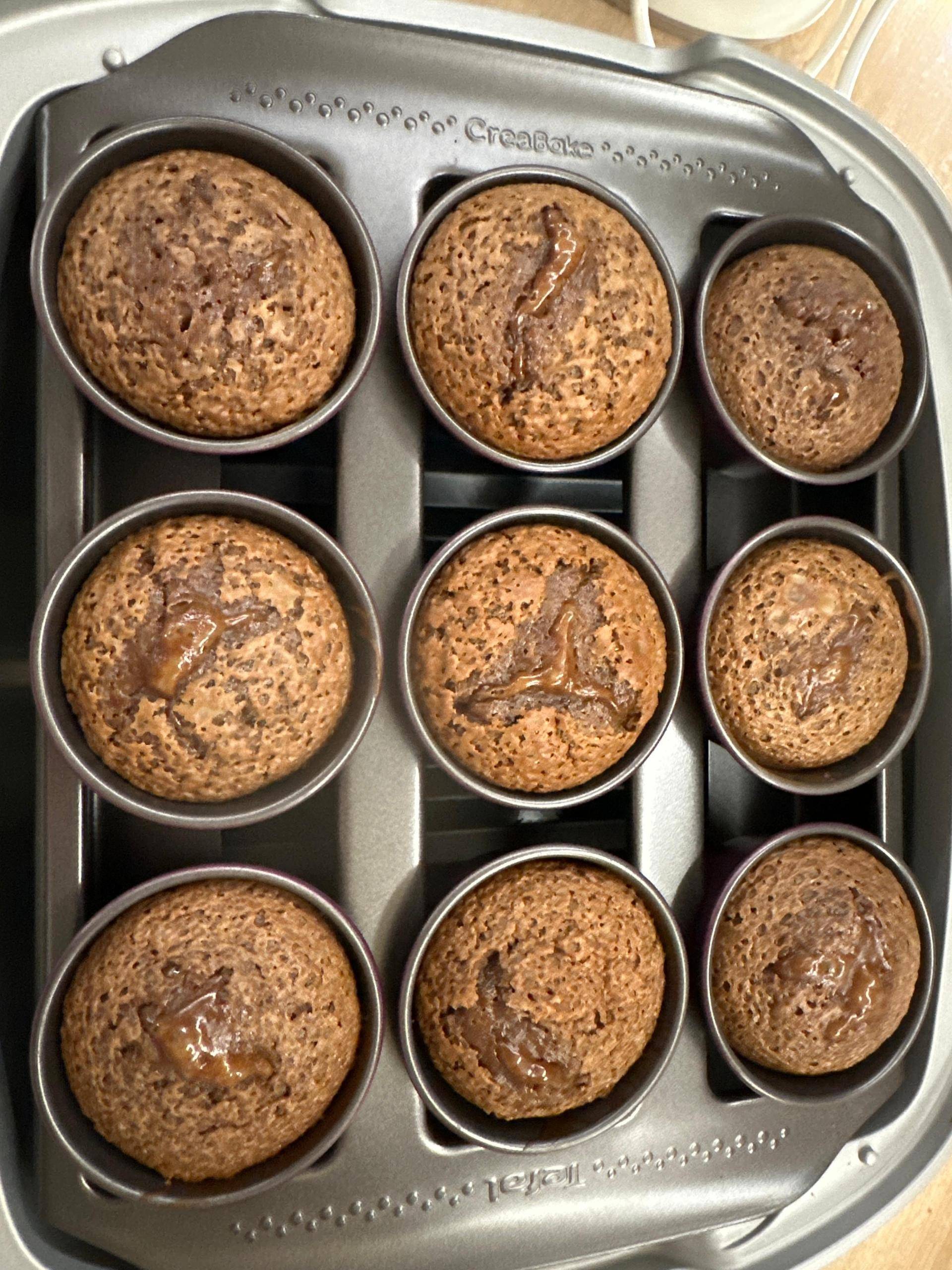 Coeur coulant chocolat - Recette Cake Factory Infinity | Tefal