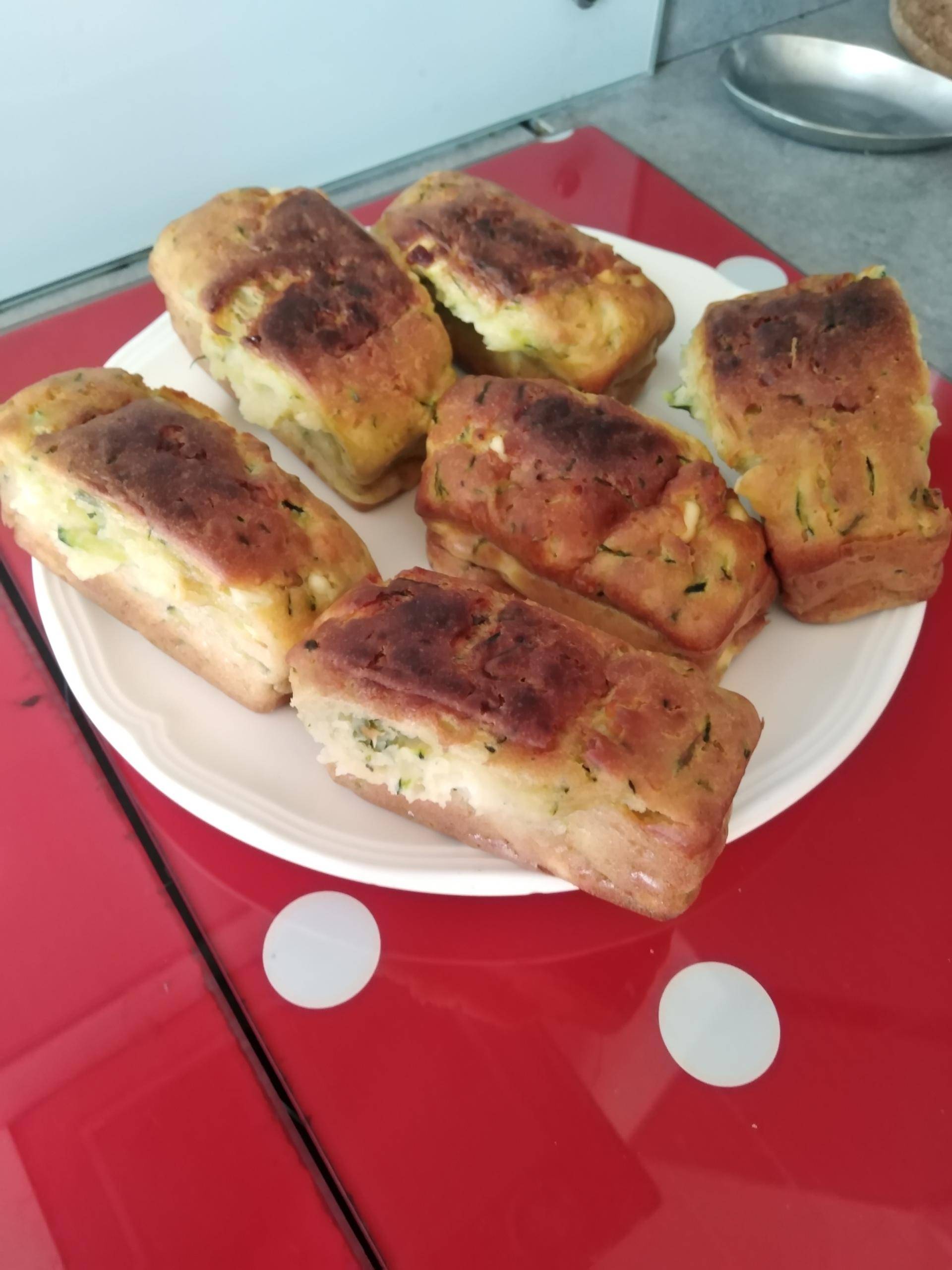 Cake courgette fêta - Recette Cake Factory | Tefal