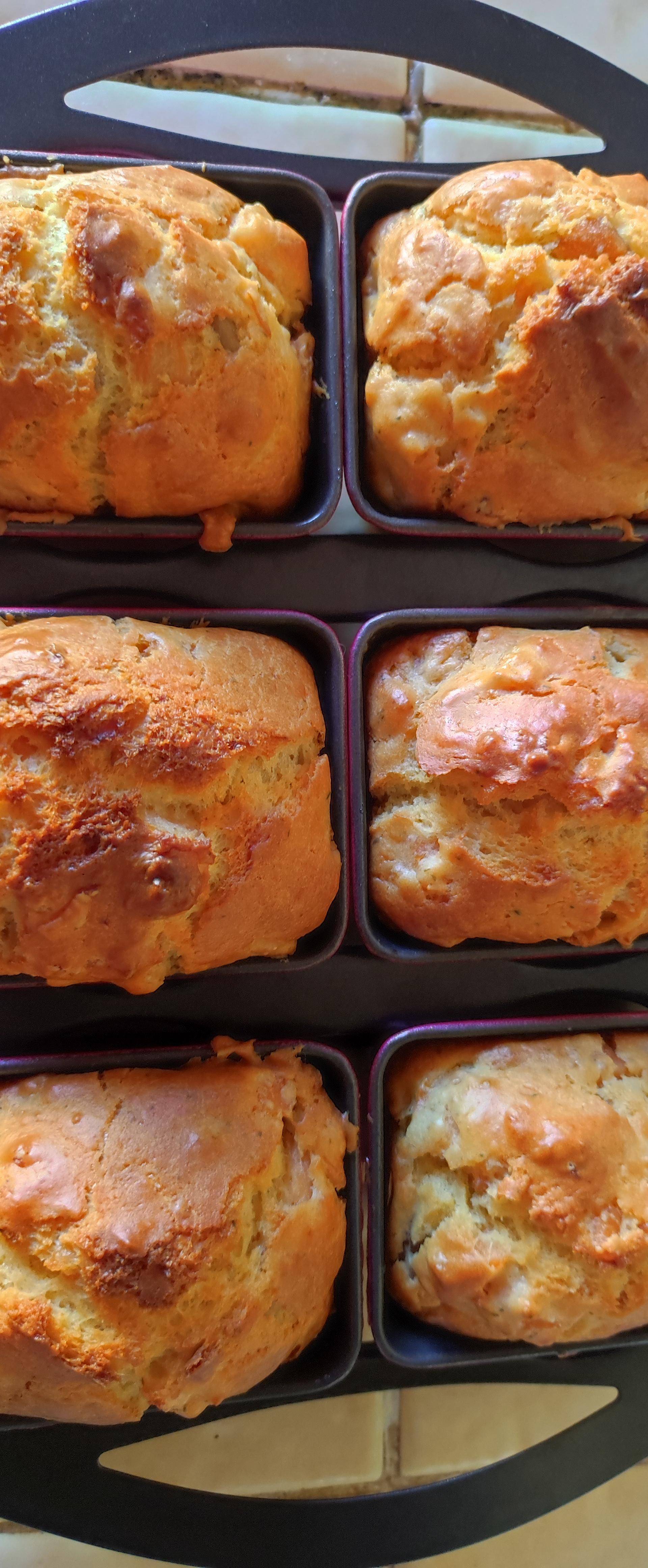 Mini quiches truite fumée ciboulette - Recette Cake Factory | Tefal