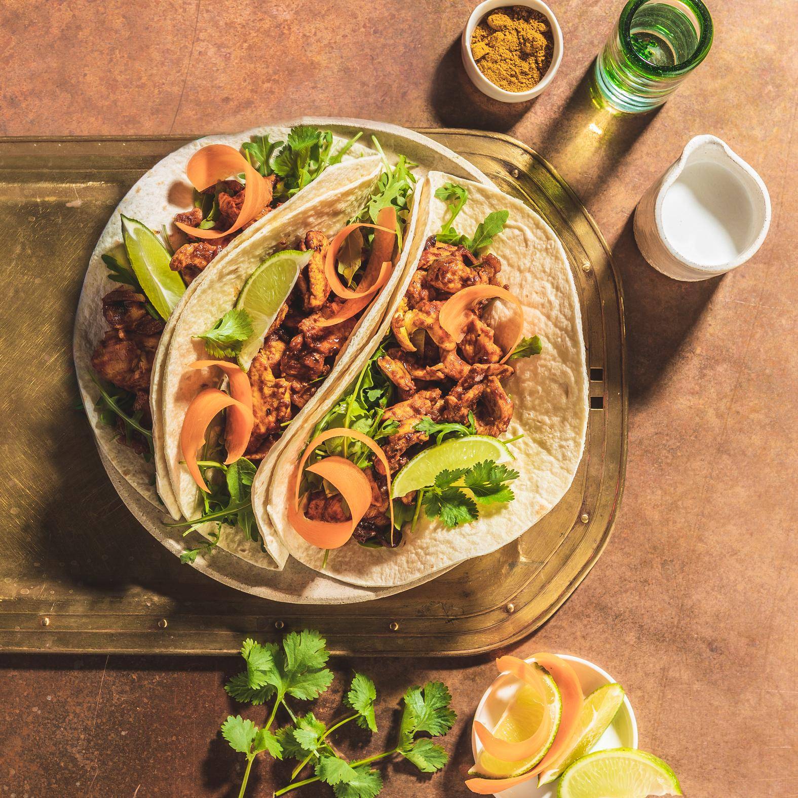 Tacos au poulet tikka - Recette Poêles et Casseroles | Tefal
