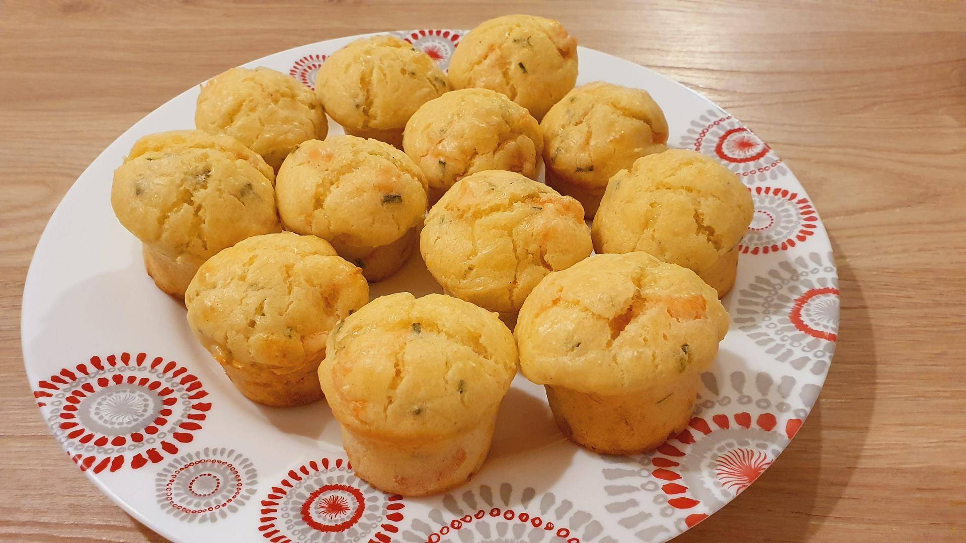 Muffins Salés Saumon fumé ou Jambon - Recette Cake Factory | Tefal