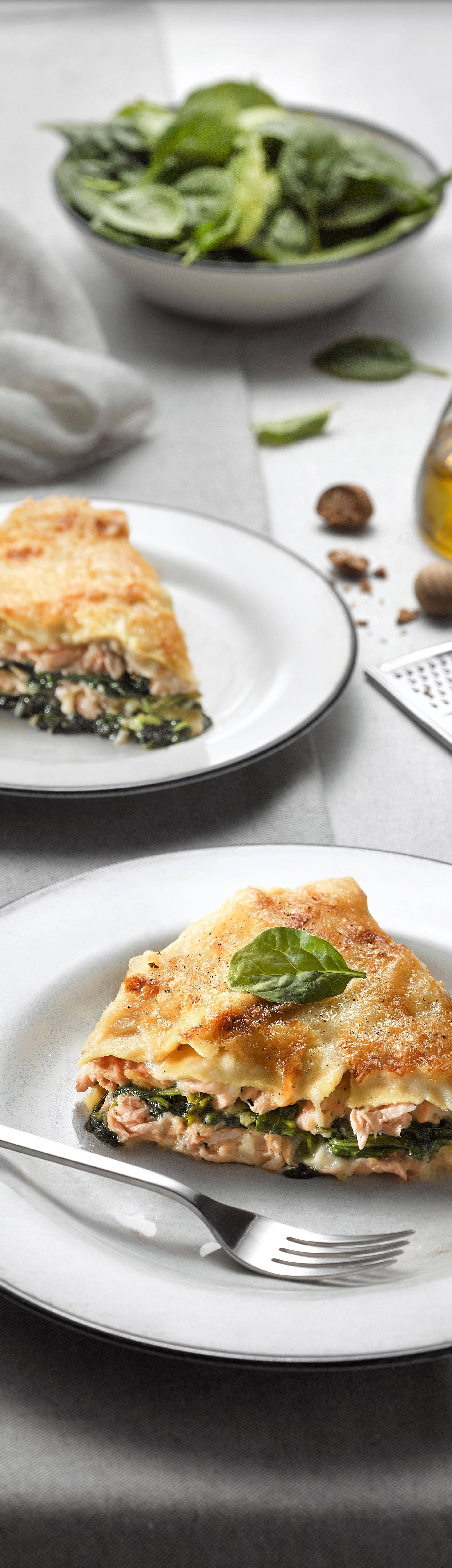 Lasagne de saumon - Recette Cake Factory | Tefal