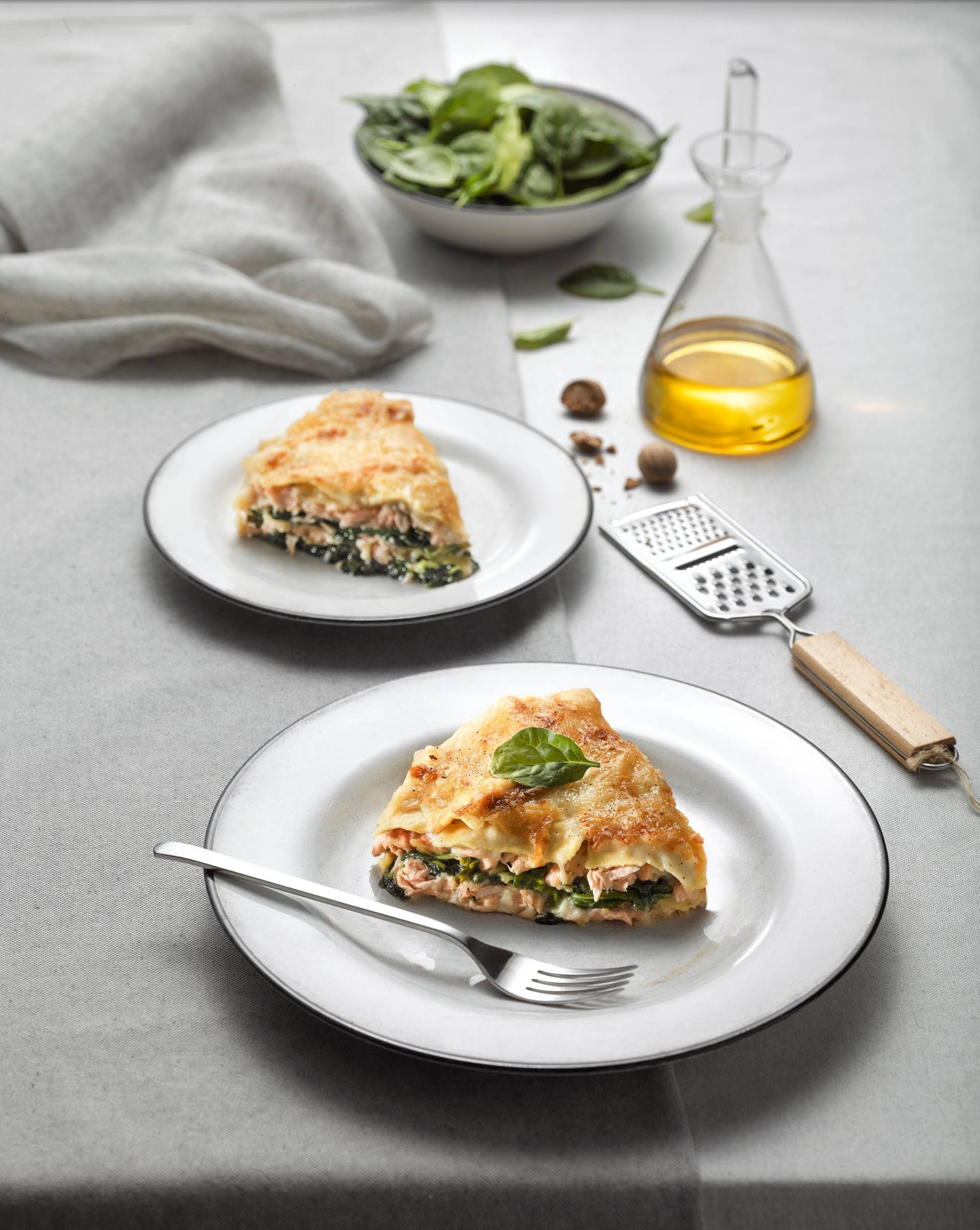 Lasagne saumon épinards - Recette undefined | Tefal